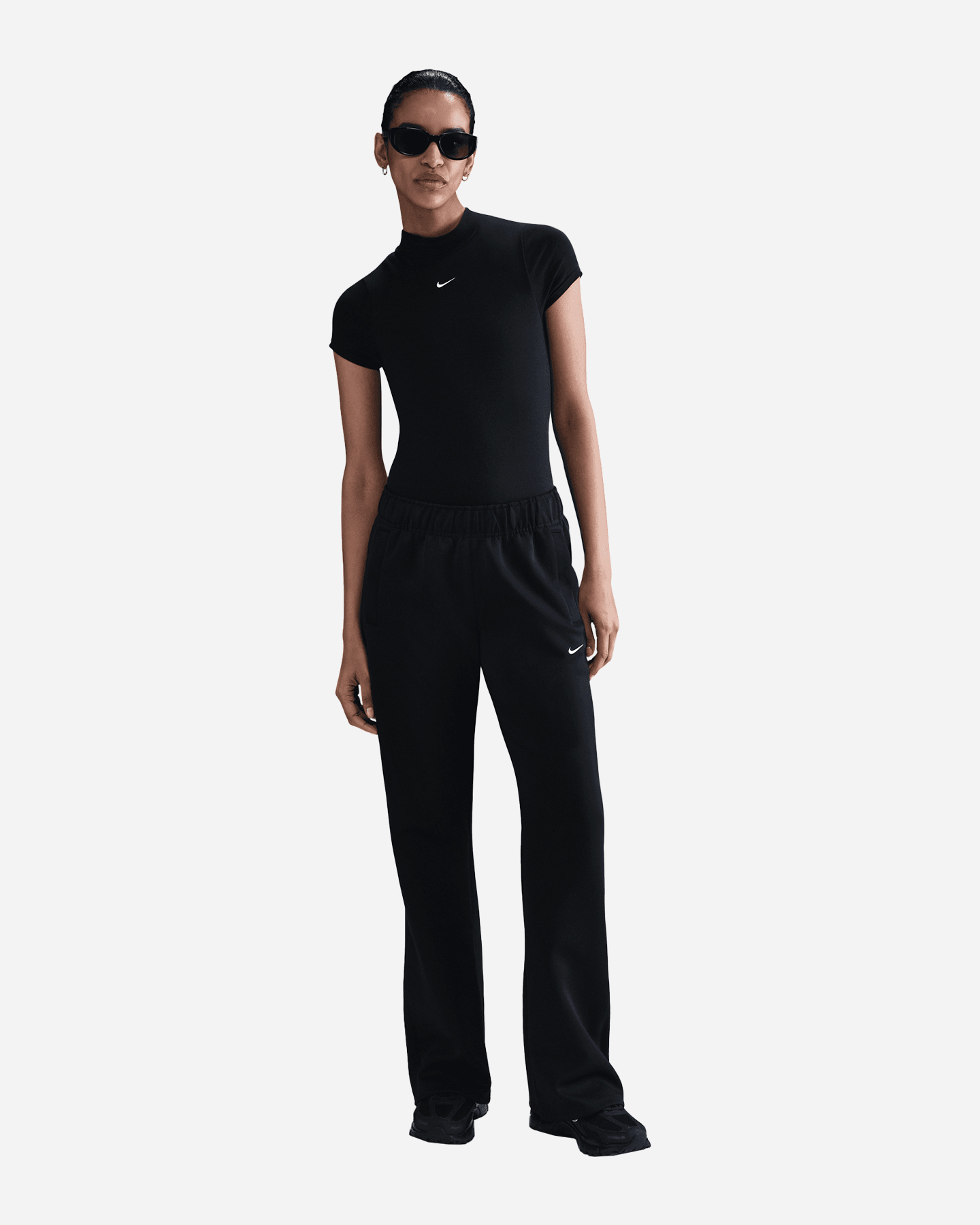 Pantalone NIKE TRIACETATO FLARE W - Nero - 1 | Cisalfa Sport