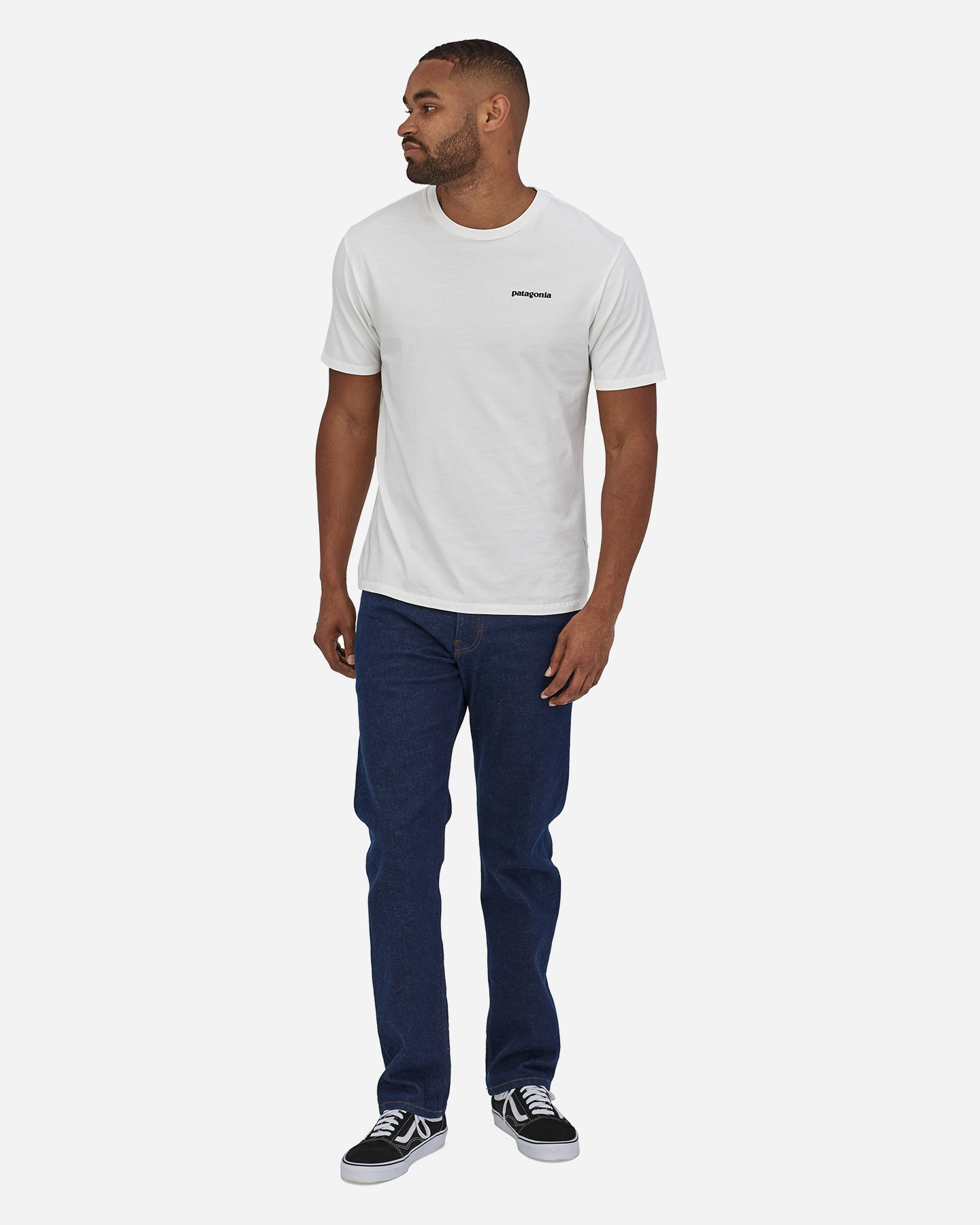 T-shirt PATAGONIA P-6 MISSION ORGANIC M - Bianco - 2 | Cisalfa Sport