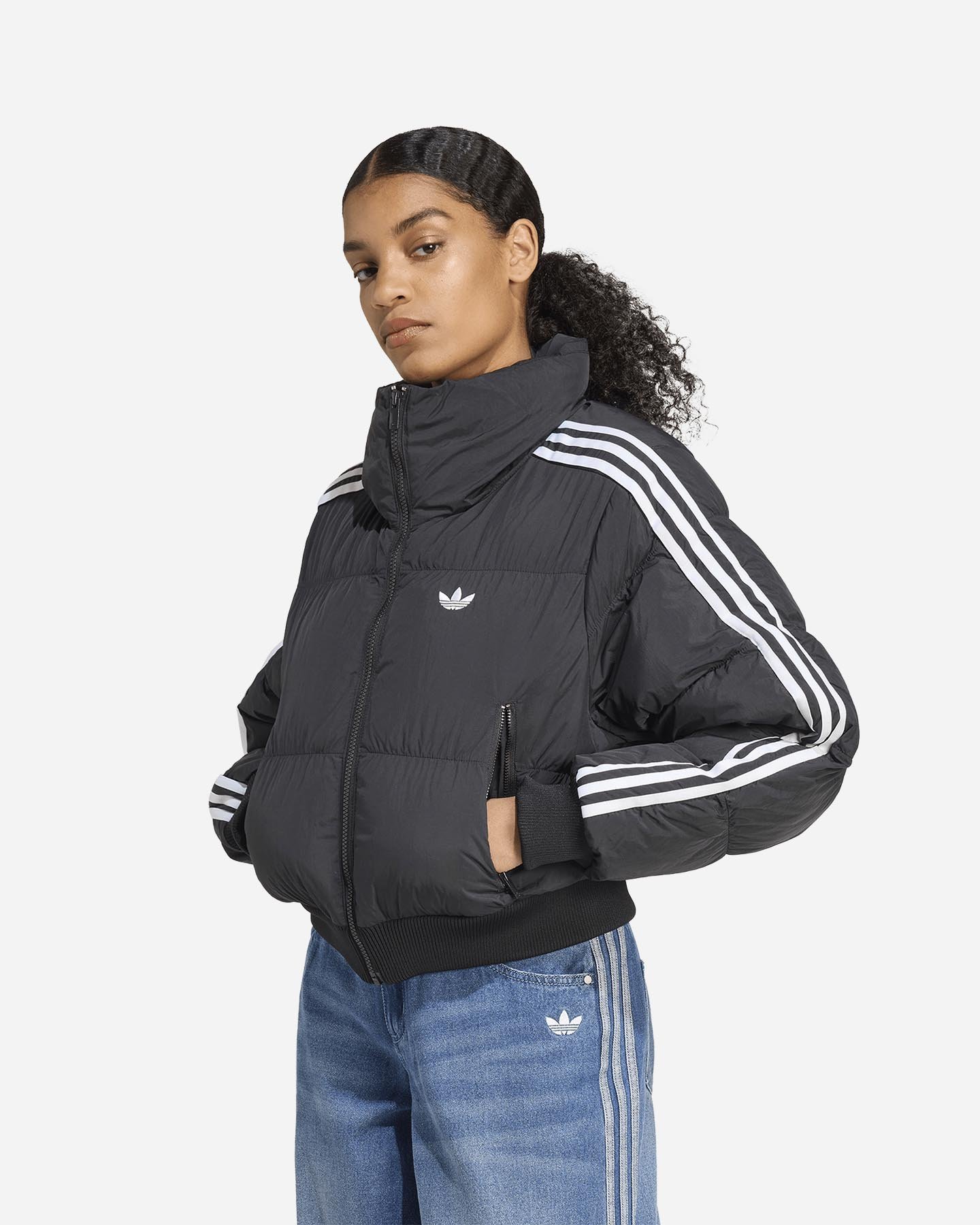 Giubbotto ADIDAS ORIGINALS 3STRIPES W - Nero - 1 | Cisalfa Sport