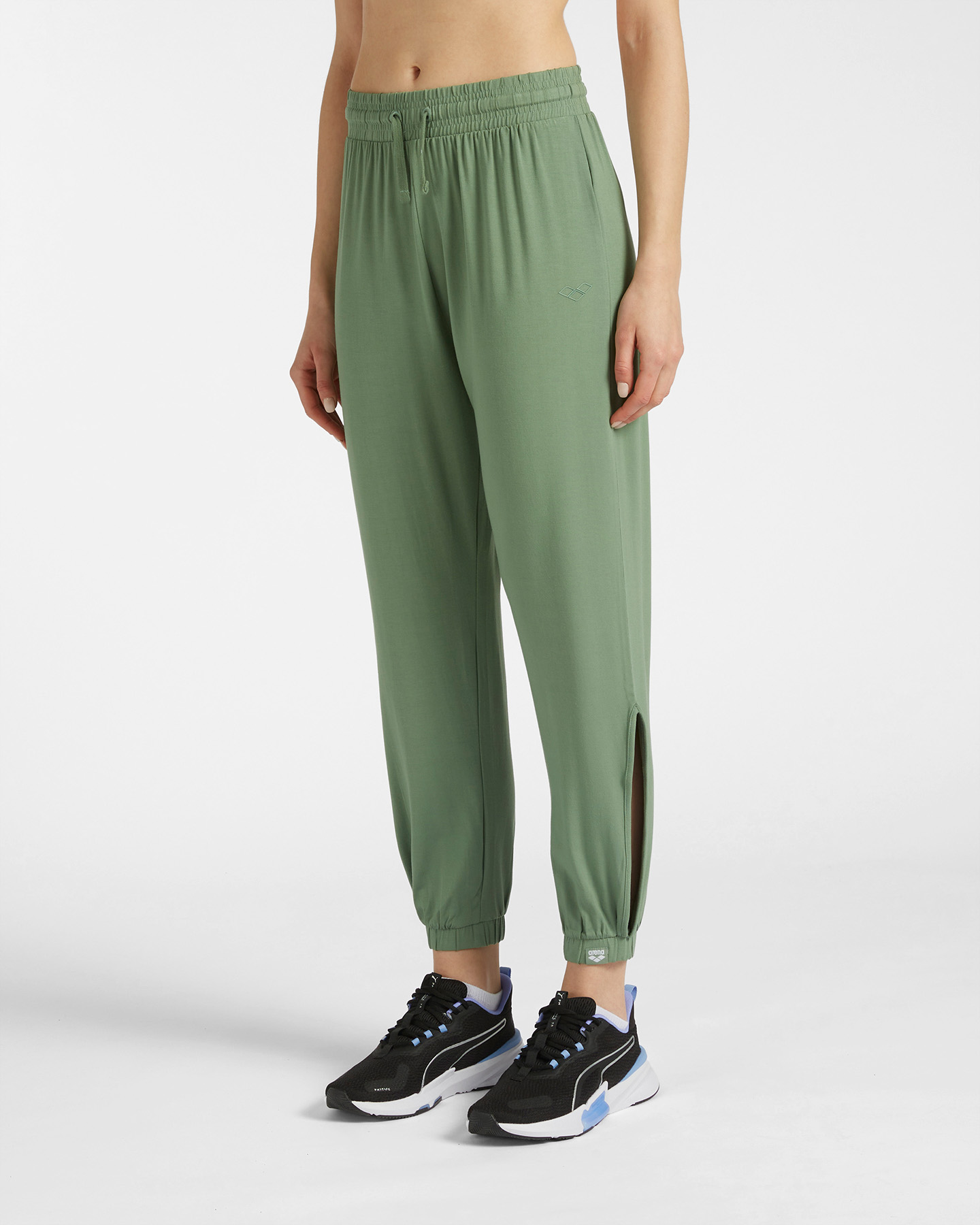 Pantalone training ARENA YOGA W - Verde - 2 | Cisalfa Sport