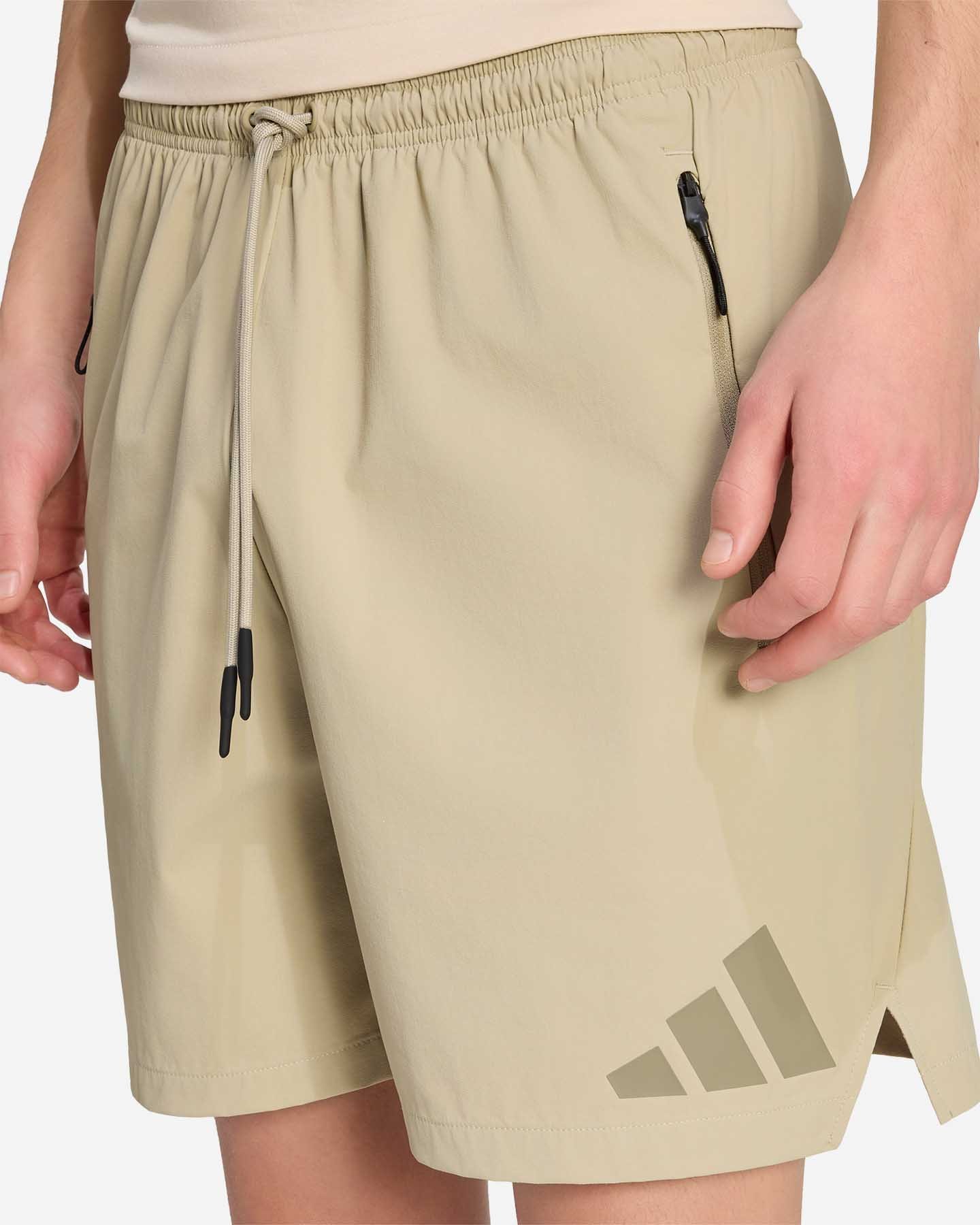Pantaloncini ADIDAS Z.N.E. M - Beige - 4 | Cisalfa Sport