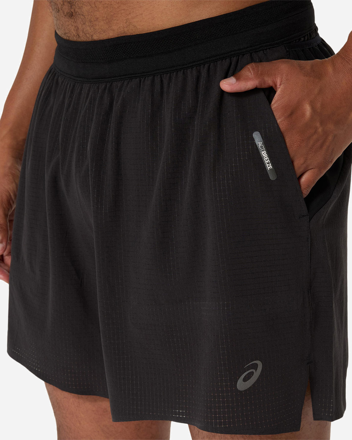 Short running ASICS FUJITRAIL ELITE M - Nero - 5 | Cisalfa Sport
