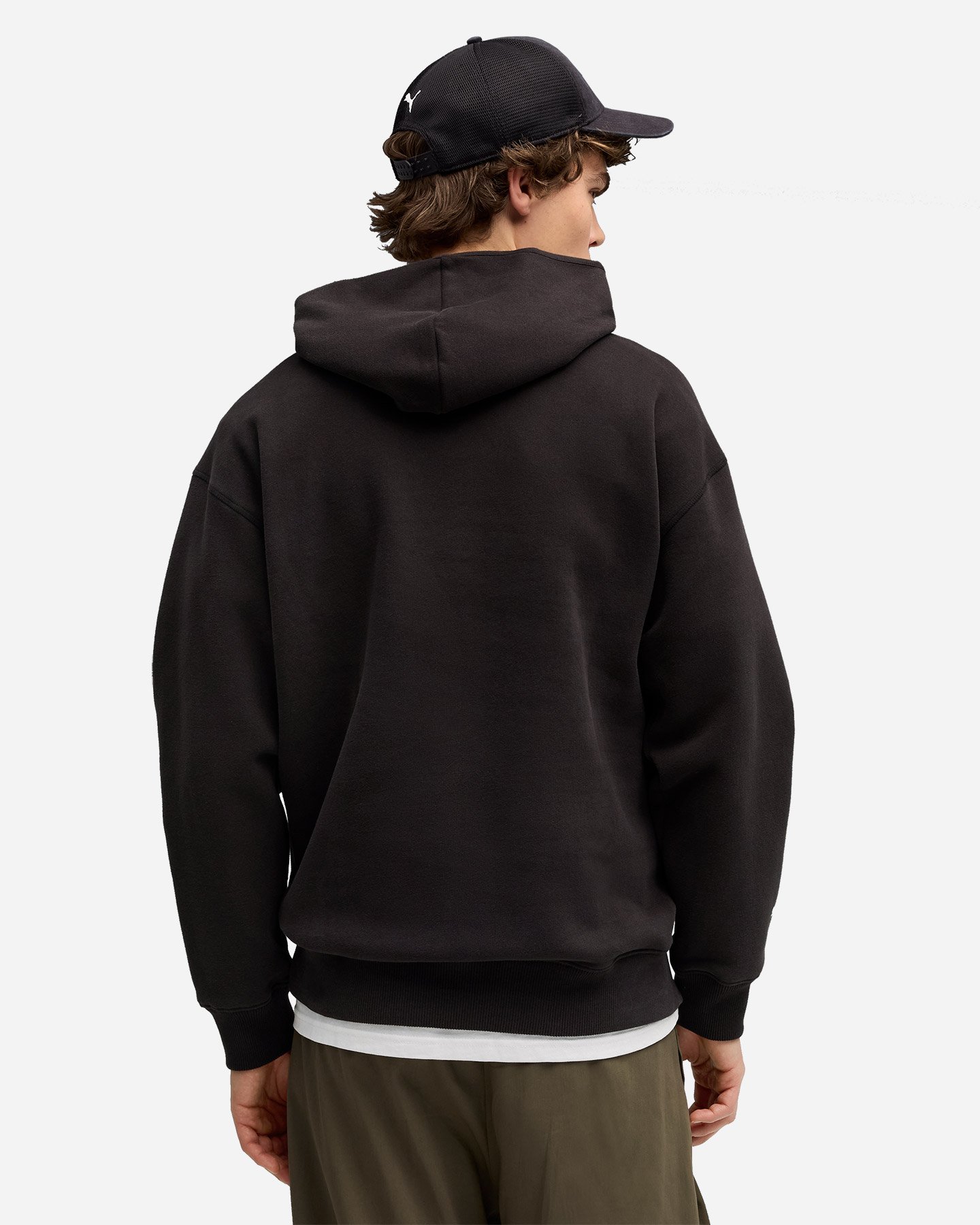 Felpa PUMA FERRARI SPORTSWEAR M - Nero - 3 | Cisalfa Sport