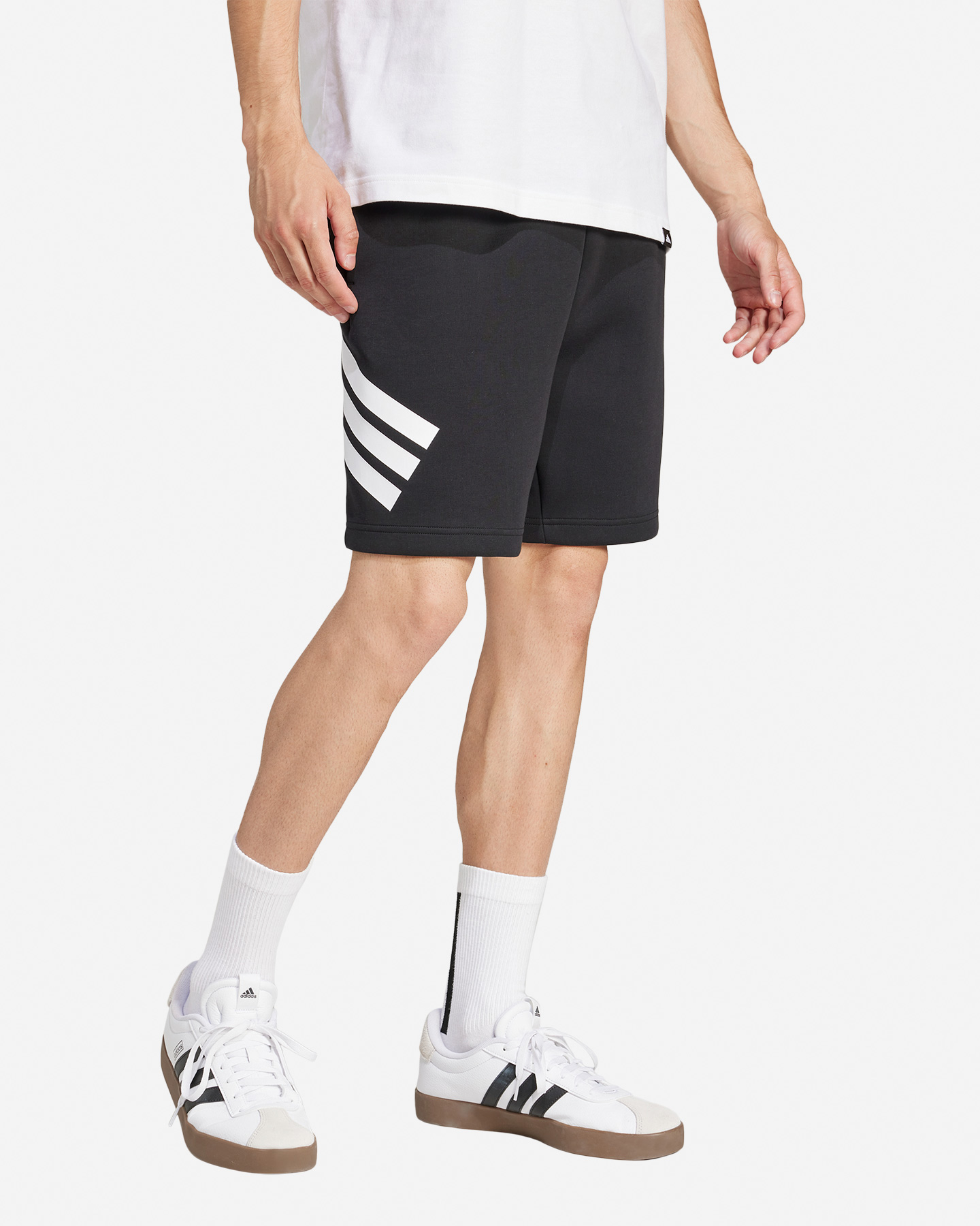 Pantaloncini ADIDAS 3STRIPES M - Nero - 3 | Cisalfa Sport