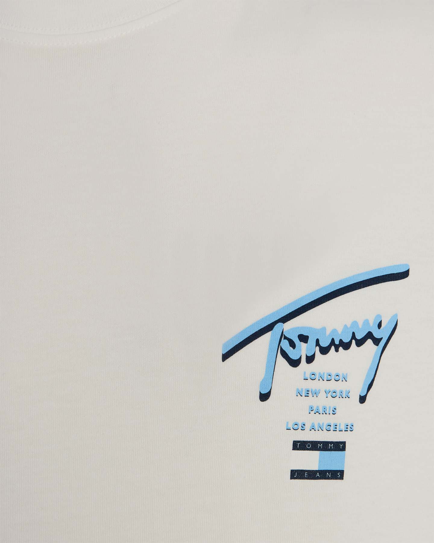 T-shirt TOMMY HILFIGER LOGO GRAFFITI M - Bianco - 2 | Cisalfa Sport
