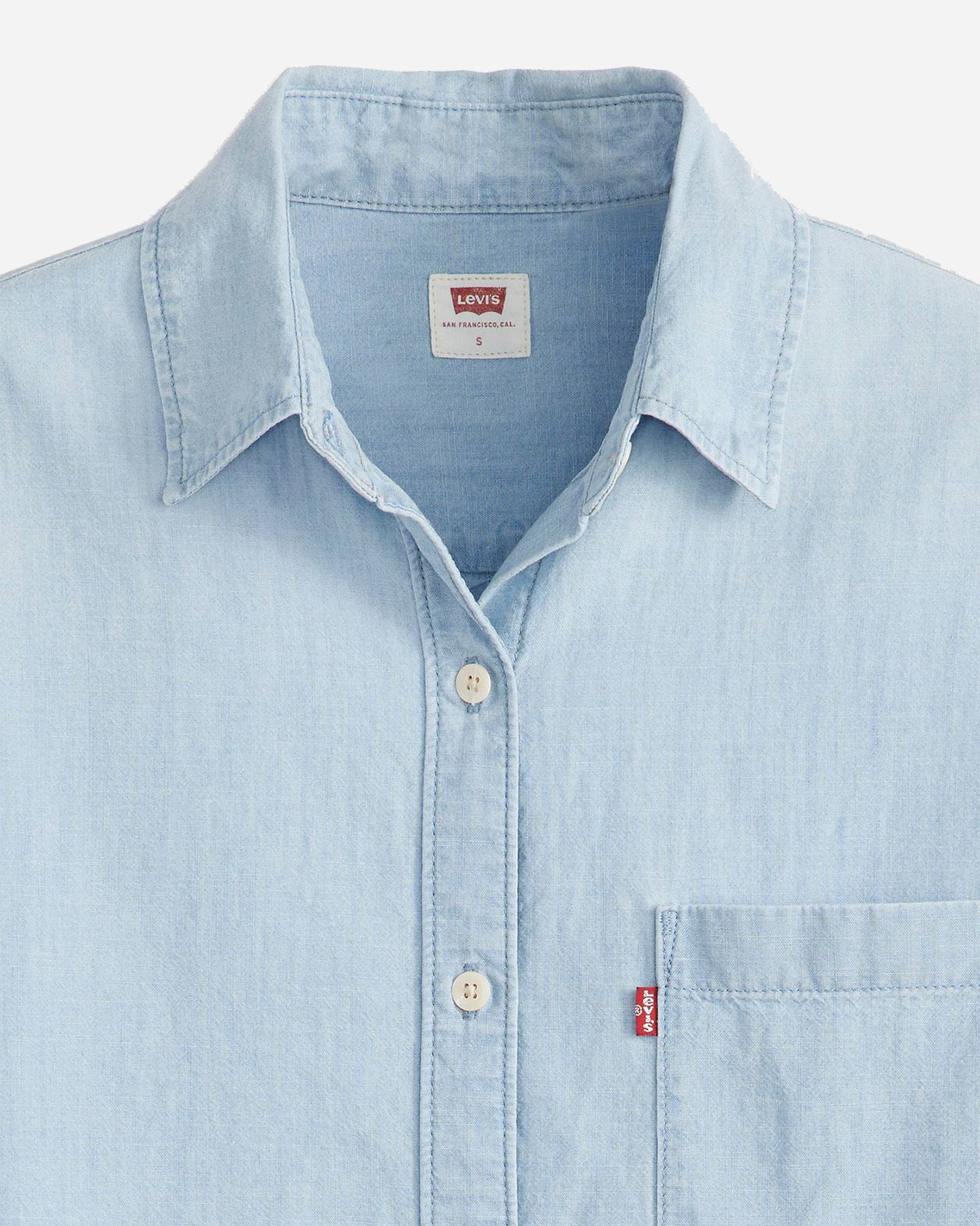 Camicia LEVI'S CLASSIC W - Blu - 5 | Cisalfa Sport