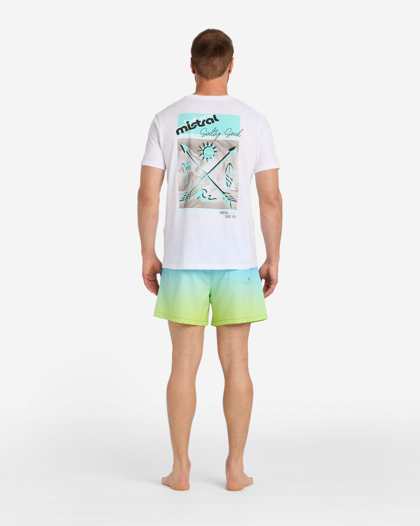 T-shirt MISTRAL SALTY WAVES M - Bianco - 3 | Cisalfa Sport