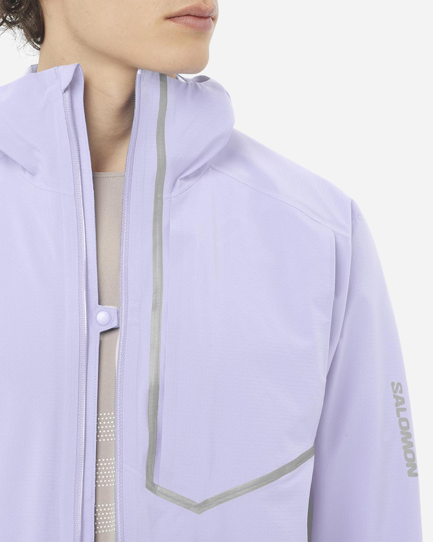 Giacca running SALOMON TRAIL BONATTI M - Color mix - 4 | Cisalfa Sport