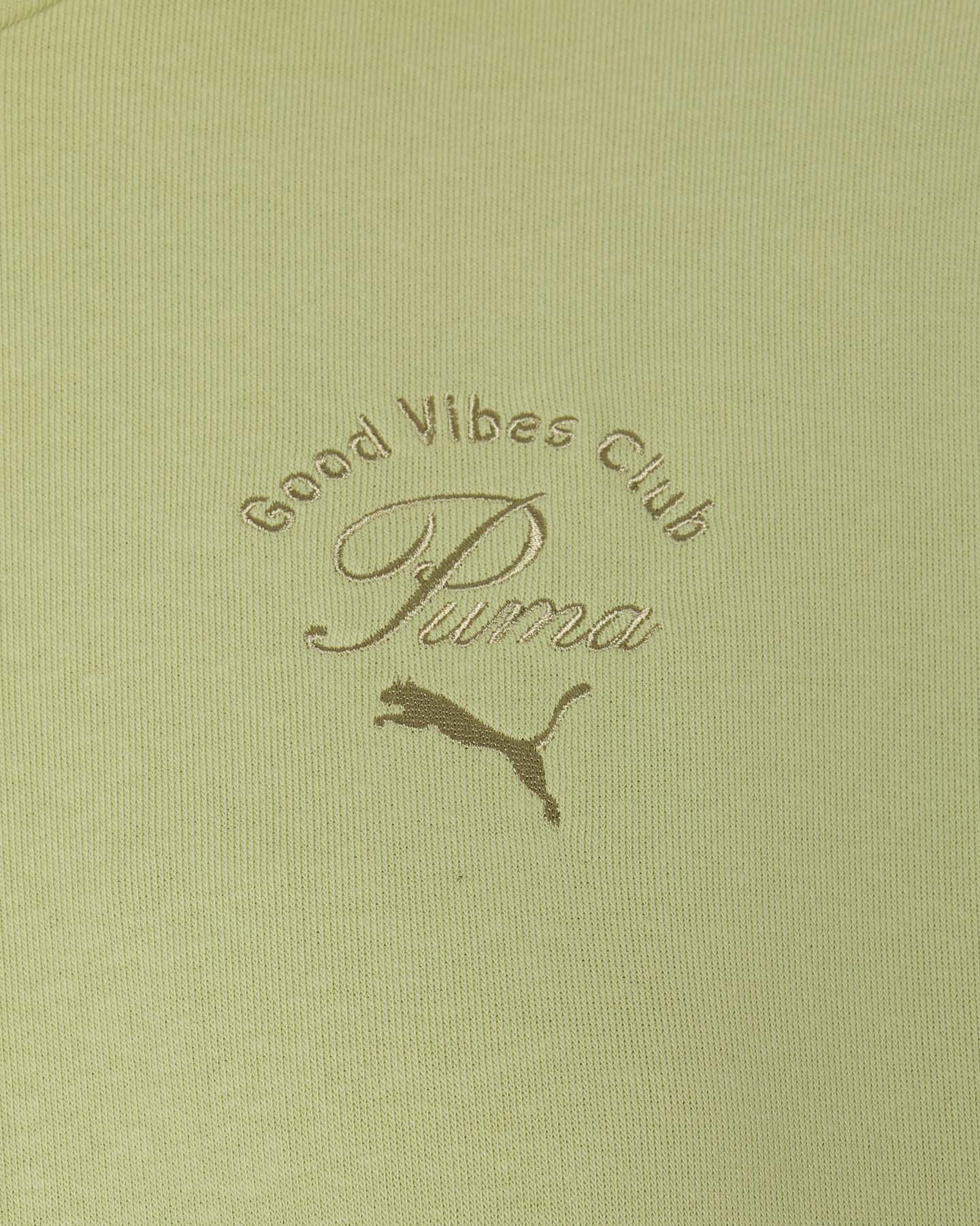 Felpa PUMA COMFORT W - Verde - 2 | Cisalfa Sport