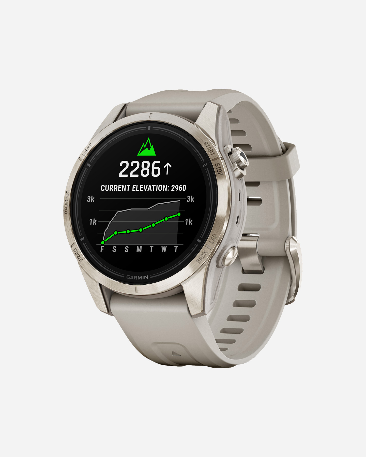 Orologio multifunzione GARMIN EPIX PRO 42MM SAPH  - Oro - 2 | Cisalfa Sport