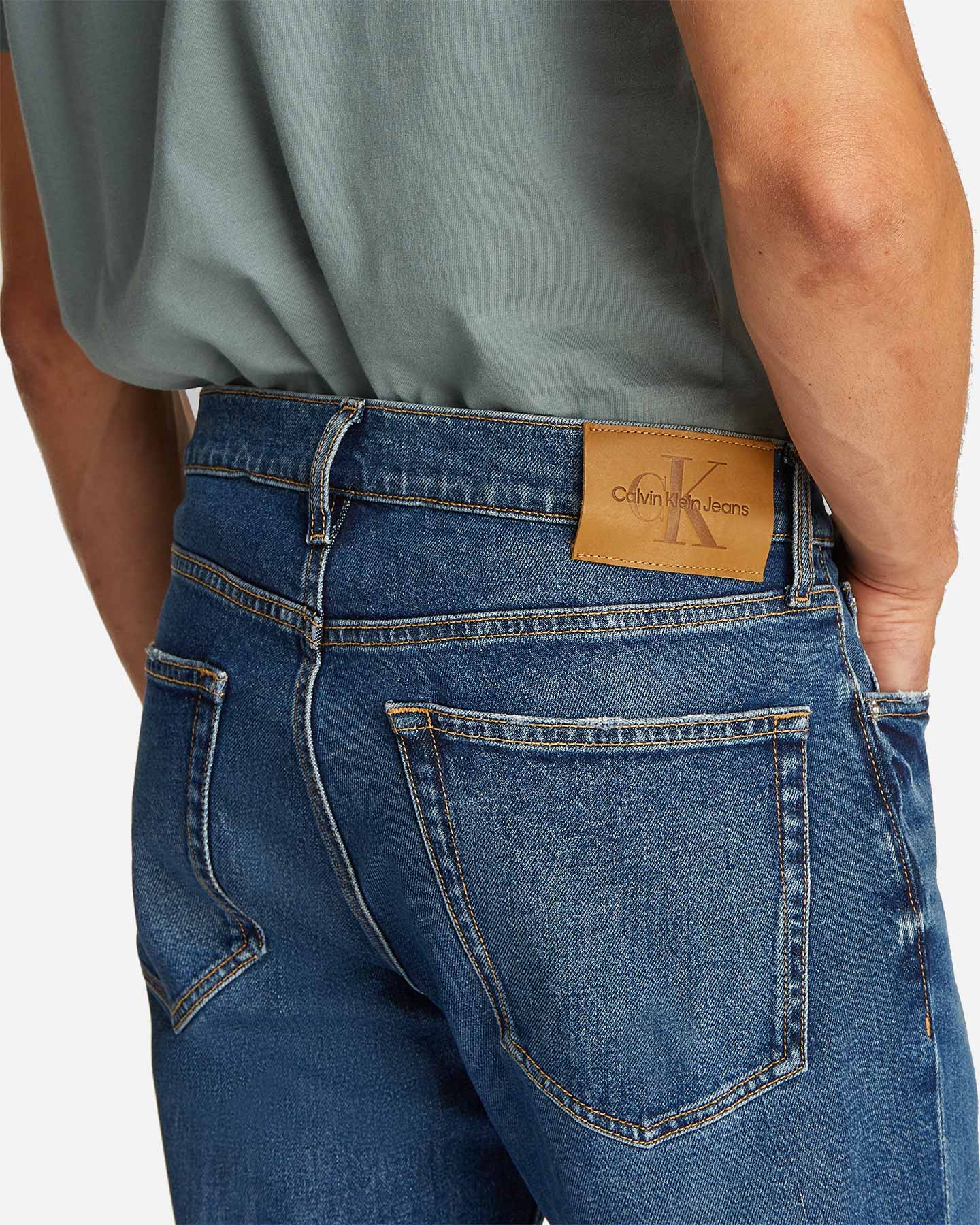 Jeans CALVIN KLEIN JEANS SLIM STRAIGHT M - Denim - 5 | Cisalfa Sport