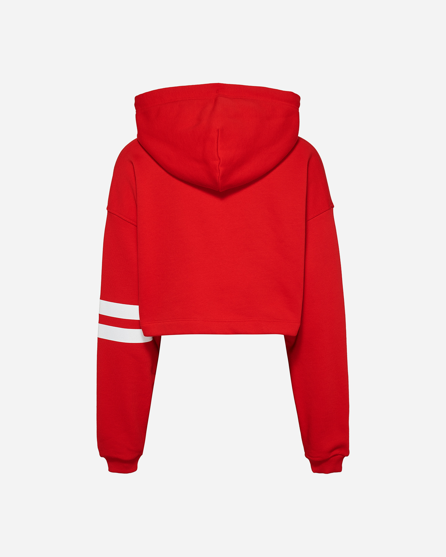 Felpa TOMMY HILFIGER LETTERMAN FLAG CROP W - Rosso - 1 | Cisalfa Sport