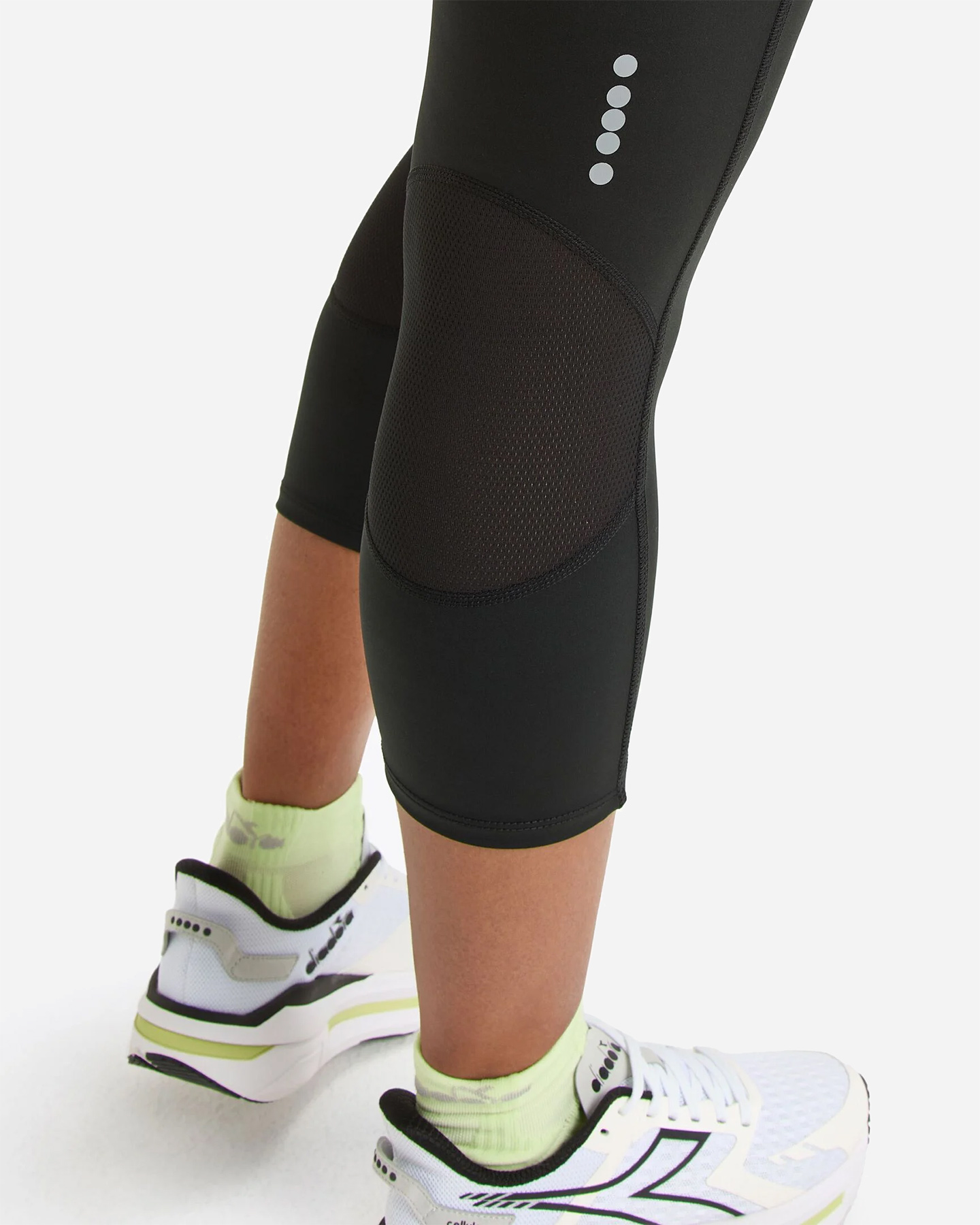 Capri running DIADORA 6/8 CREW W - Nero - 5 | Cisalfa Sport