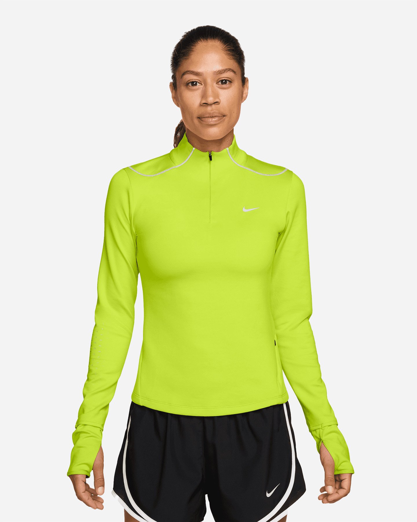 Maglia running NIKE SWIFT REFLEX LS W - Giallo - 0 | Cisalfa Sport