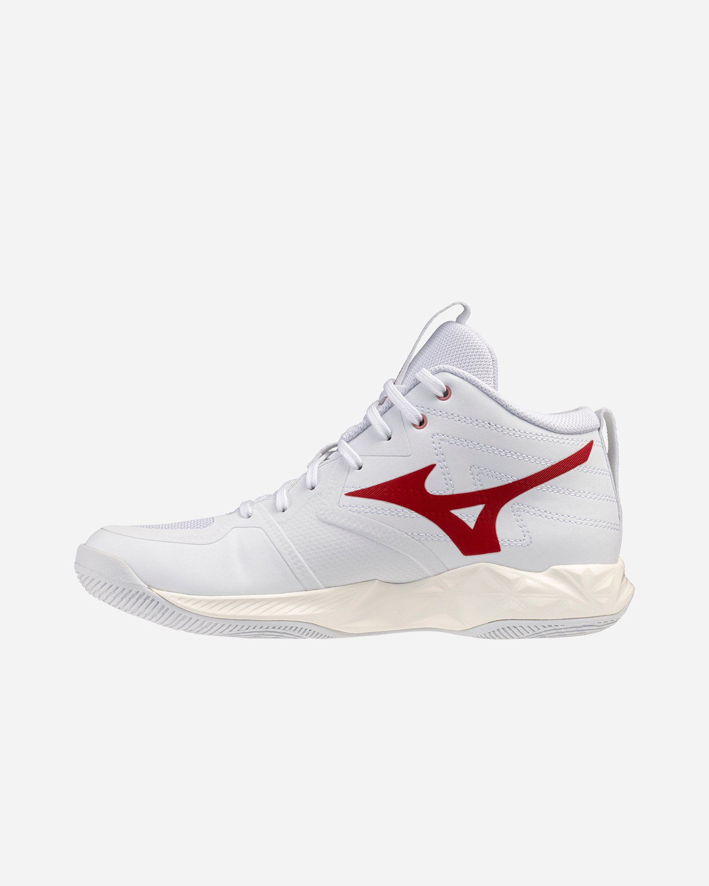 Scarpe volley MIZUNO WAVE MOMENTUM PRO MID W - Bianco - 4 | Cisalfa Sport
