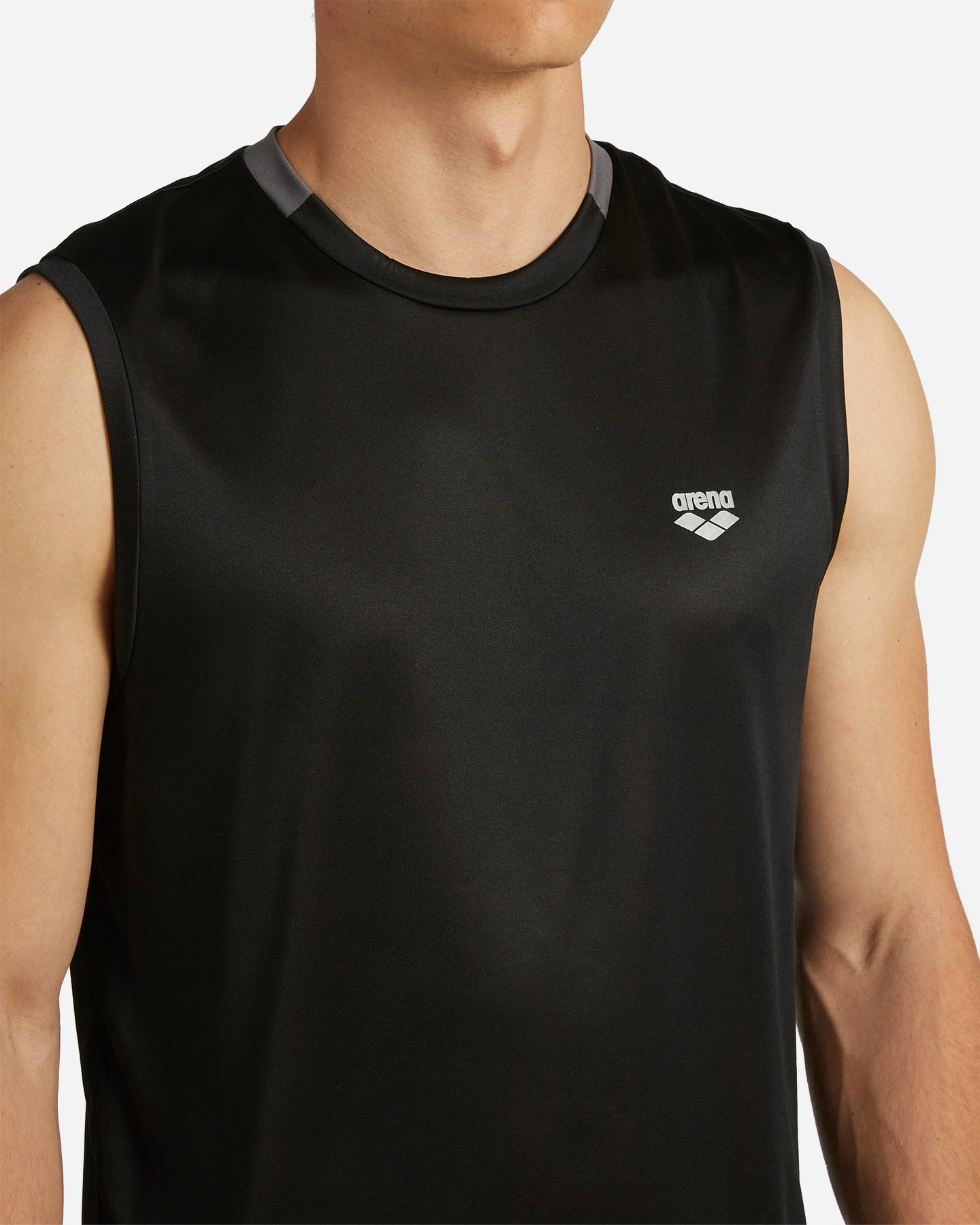 Canotta training ARENA BASIC LINE M - Nero - 4 | Cisalfa Sport