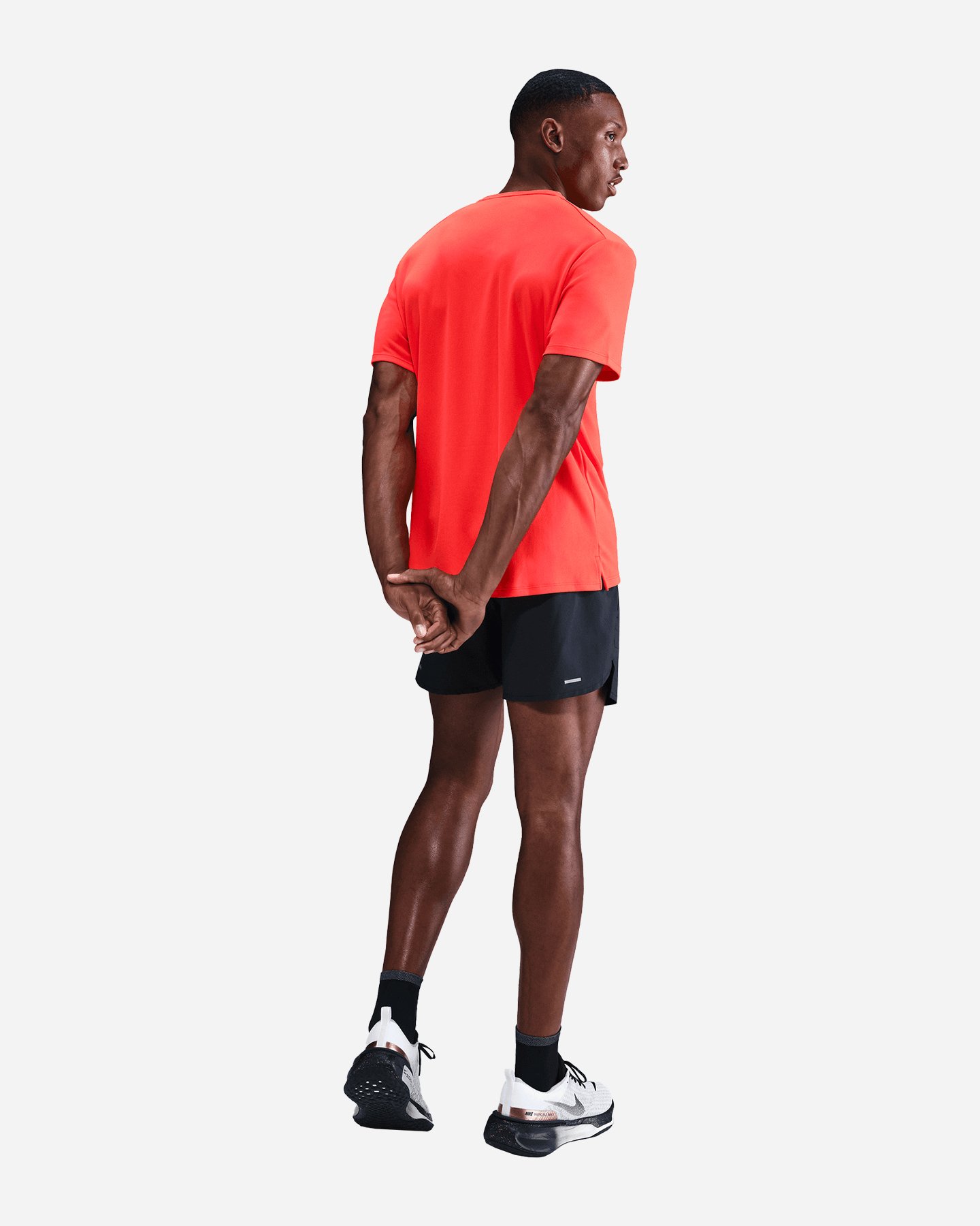 T-shirt running NIKE MILER M - Rosso - 3 | Cisalfa Sport