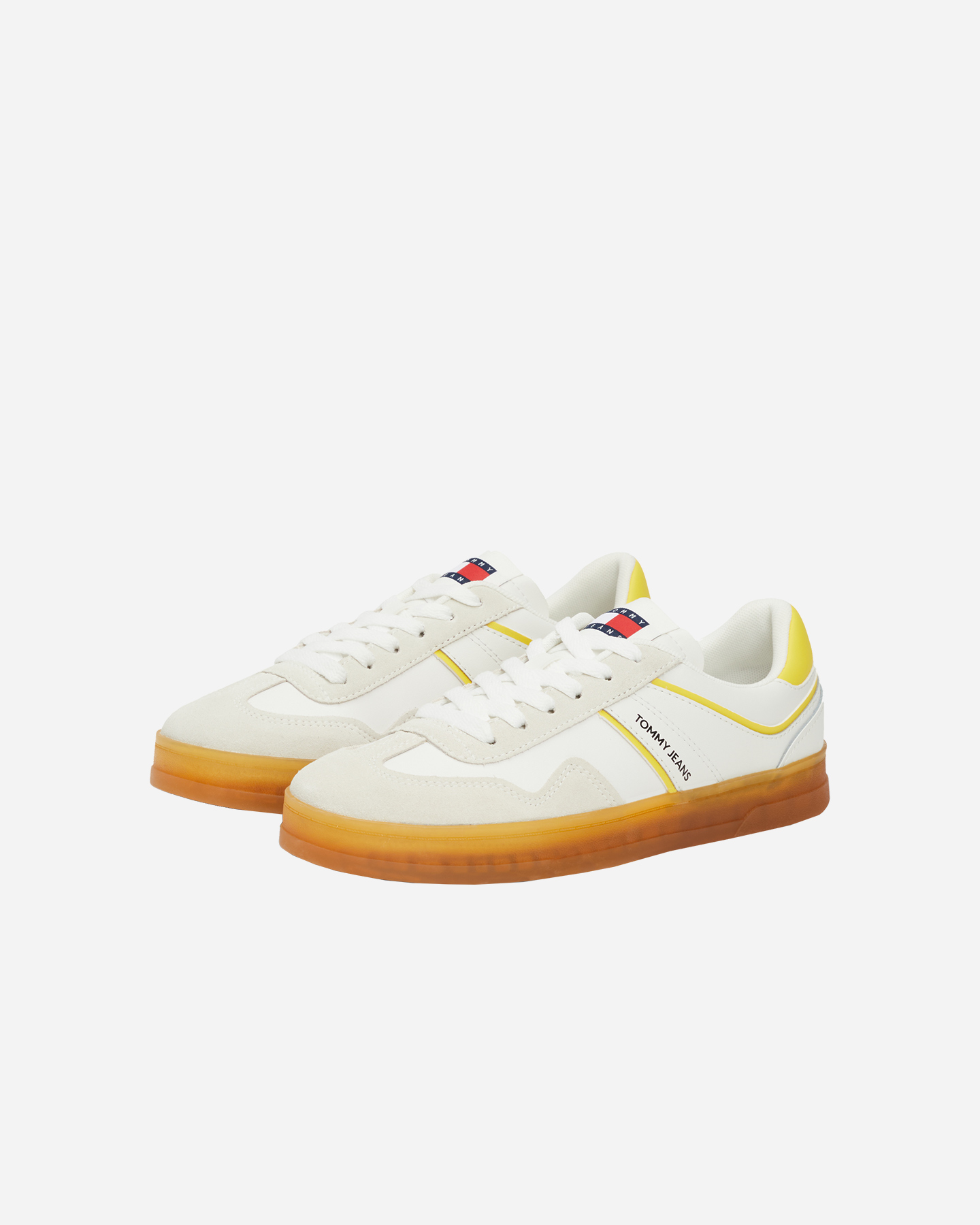 Scarpe sneakers TOMMY HILFIGER COURT SNEAKER W - Giallo - 1 | Cisalfa Sport