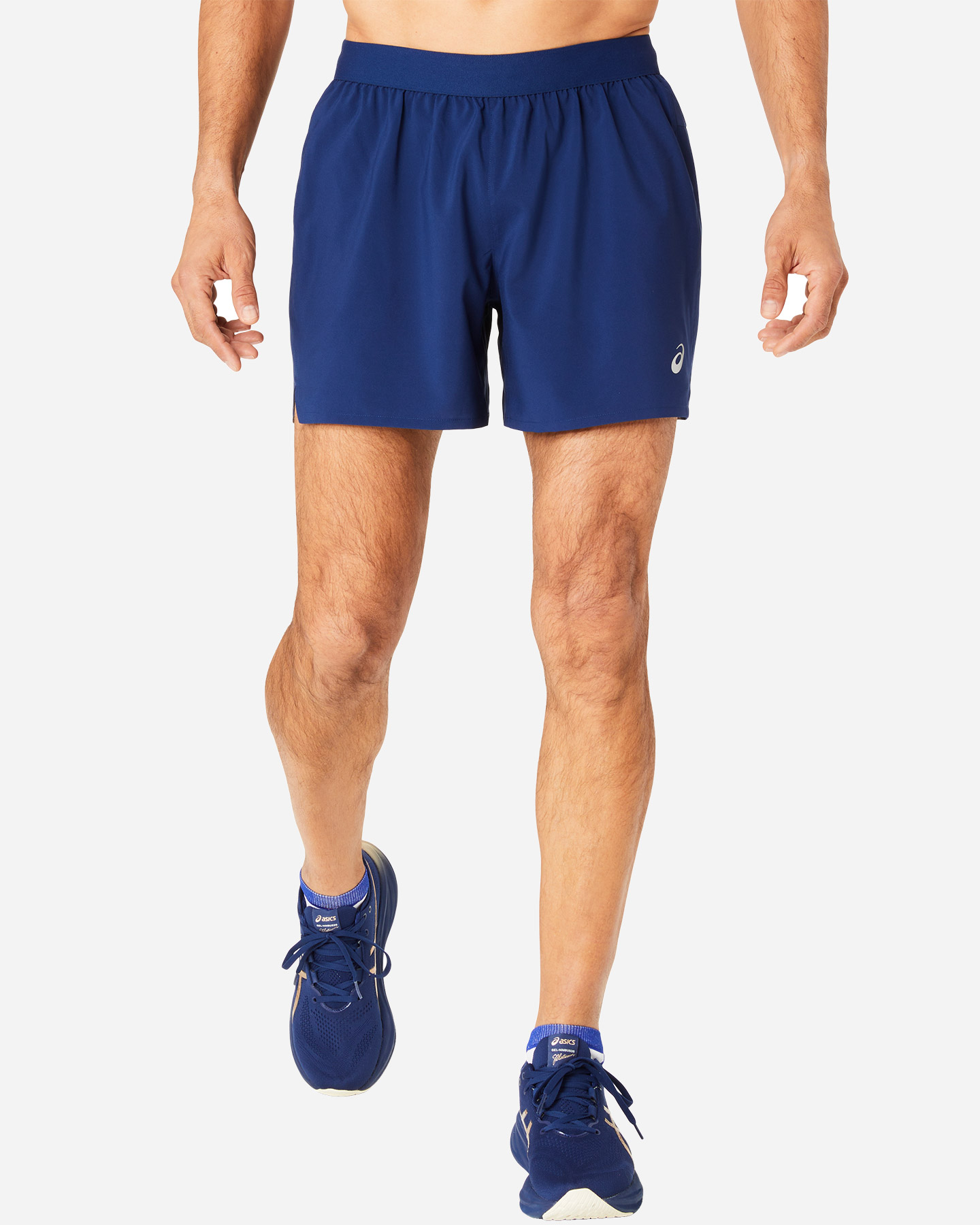 Short running ASICS ROAD 5IN M - Blu - 0 | Cisalfa Sport