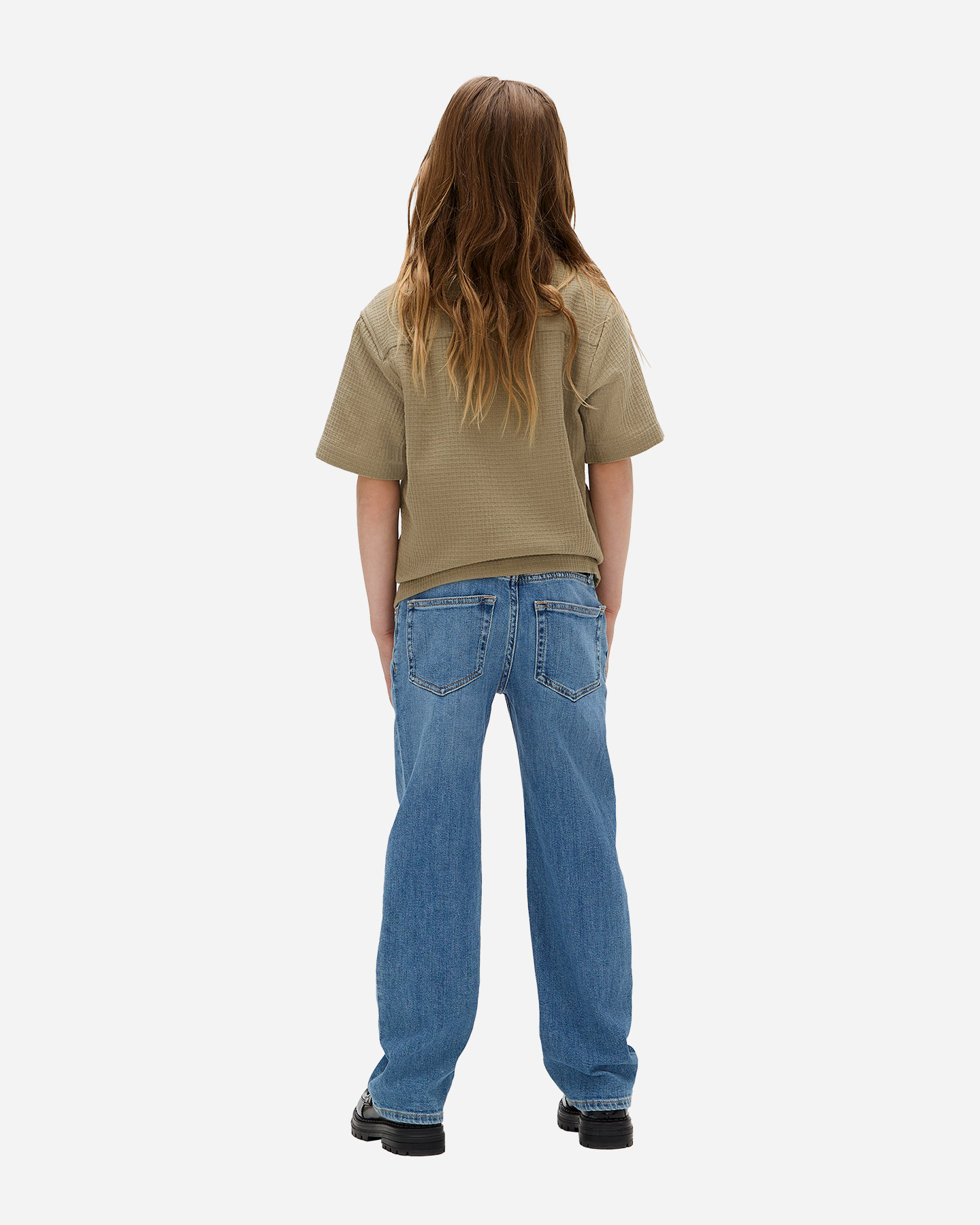 Jeans CALVIN KLEIN JEANS STRAIGHT JR - Denim - 2 | Cisalfa Sport