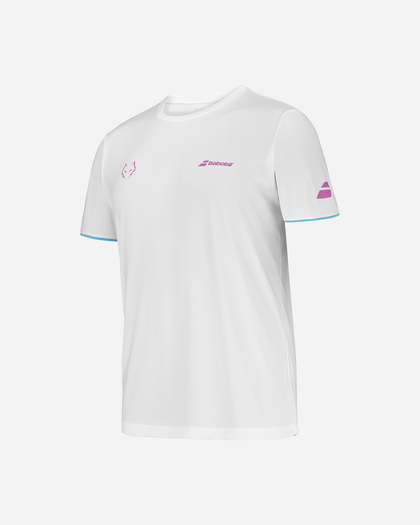 T-shirt tennis BABOLAT CREW NECK LEBRON M - Bianco - 1 | Cisalfa Sport