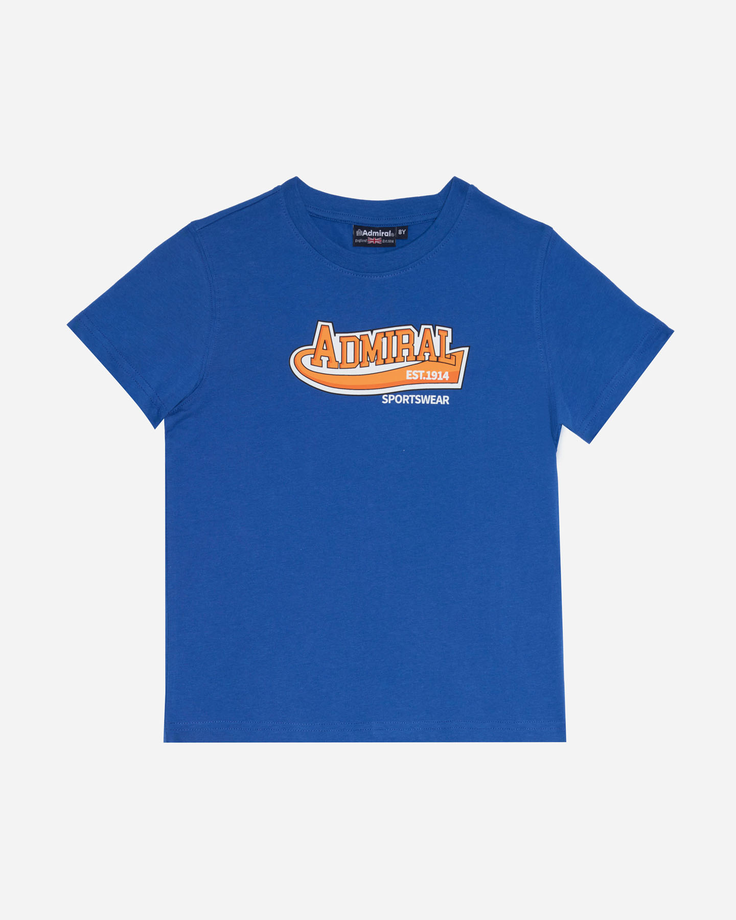 T-shirt ADMIRAL VARSITY JR - Blu royal - 0 | Cisalfa Sport
