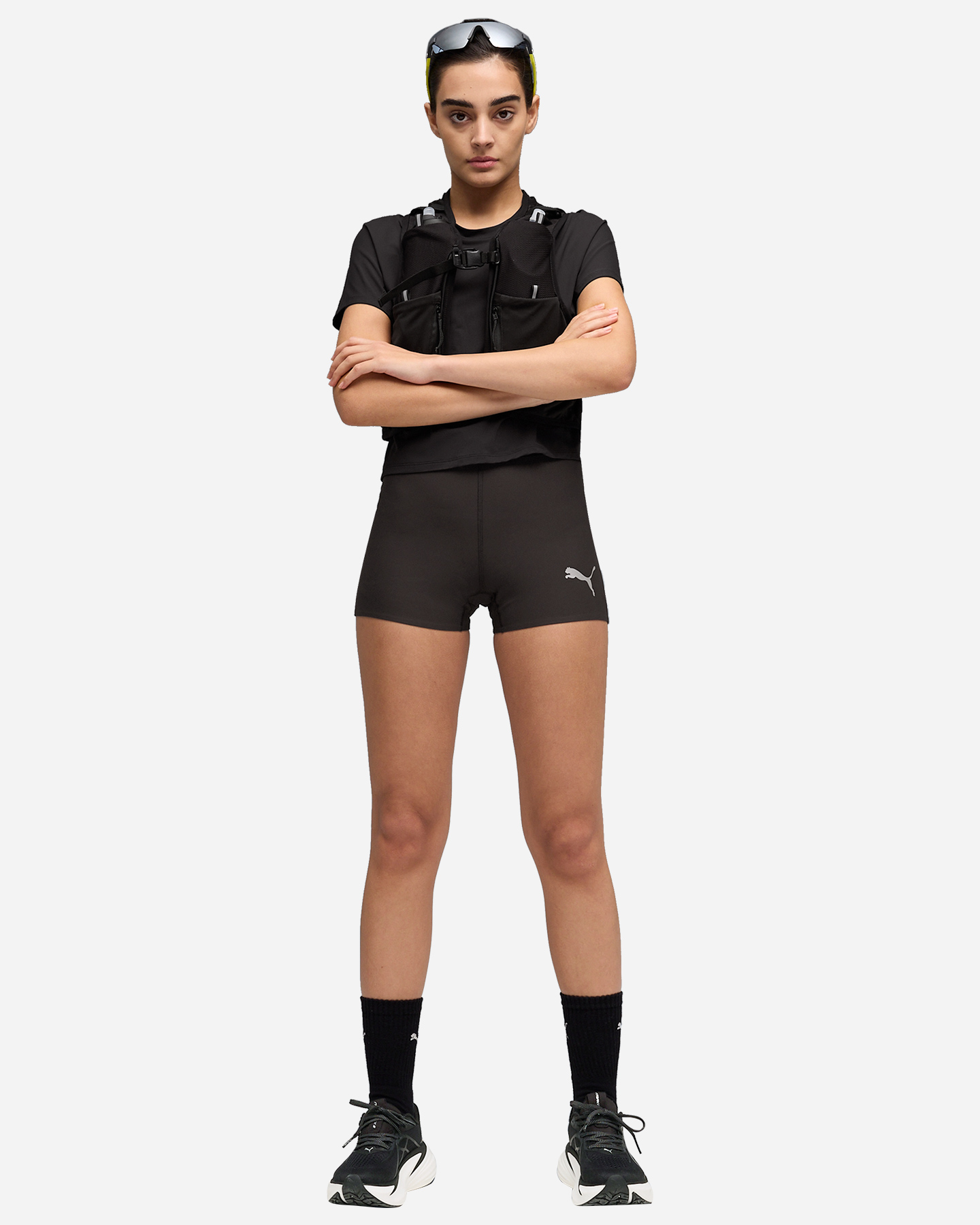 Short running PUMA LIGHTSPEED W - Nero - 4 | Cisalfa Sport