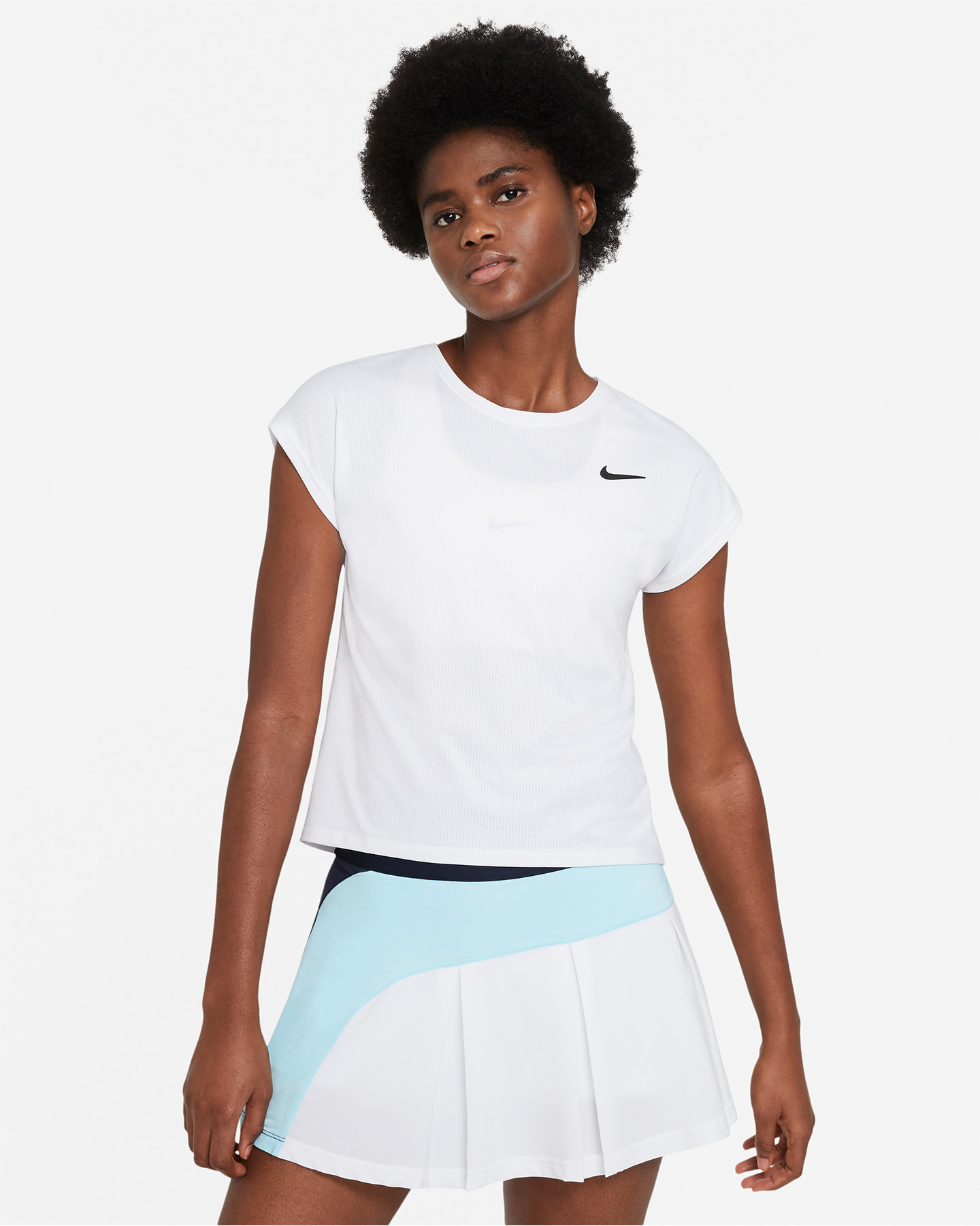 T-shirt tennis NIKE COURT DRI-FIT VICTORY W - Bianco - 0 | Cisalfa Sport