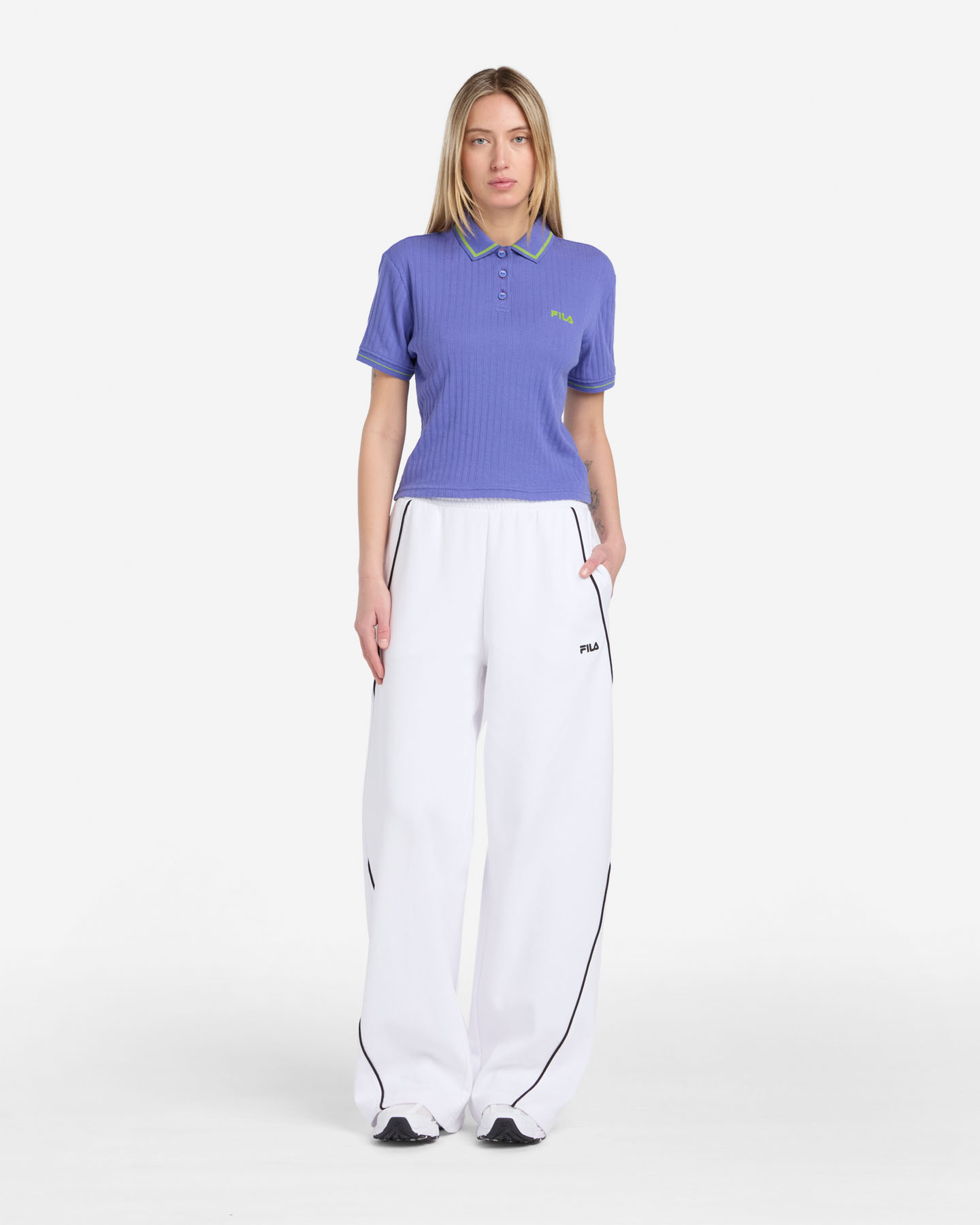 Polo FILA CONTEMPORARY STREET STYLE W - Lilla - 4 | Cisalfa Sport