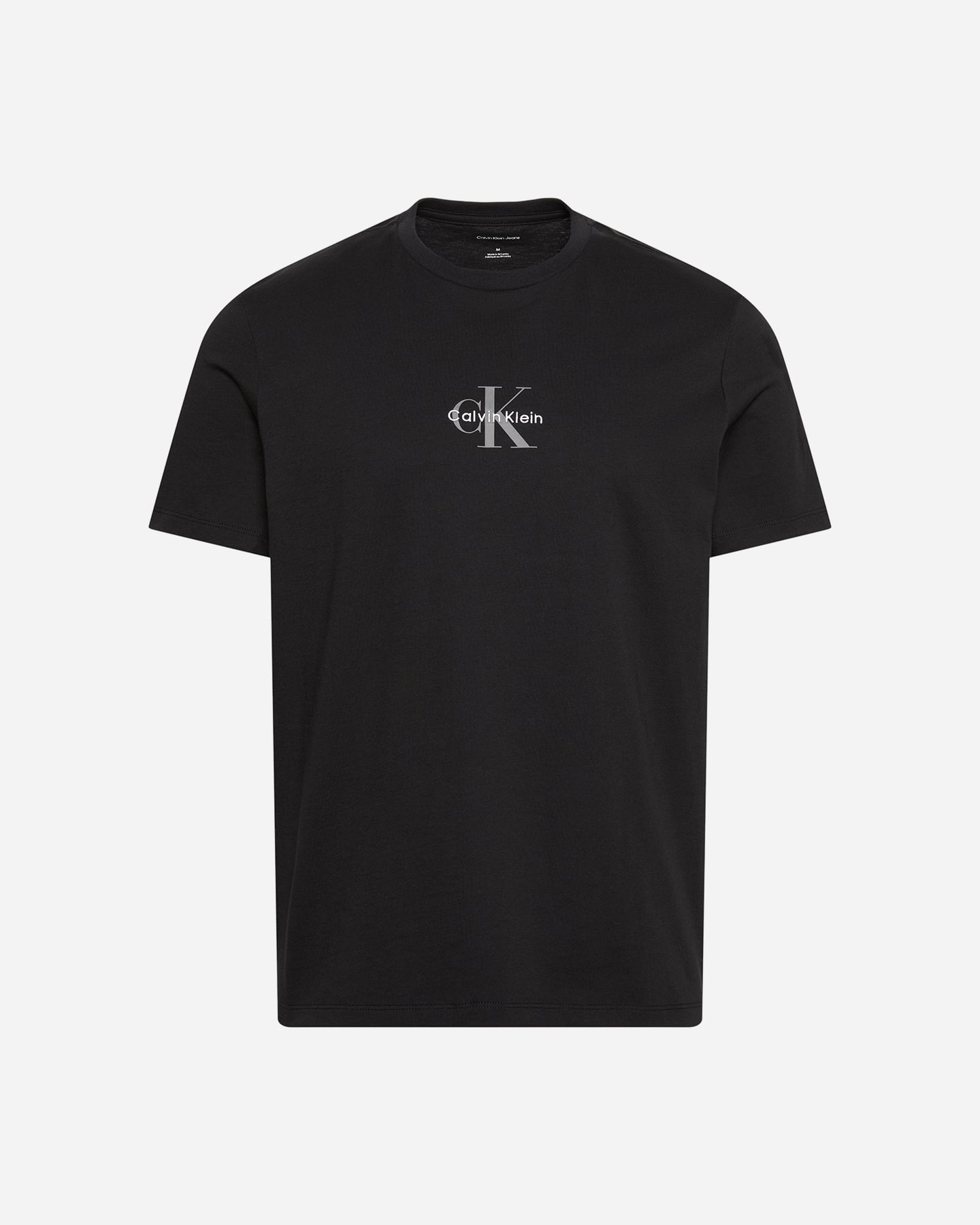 Calvin Klein Jeans Micro Monologo M - T-shirt - Uomo - Nero