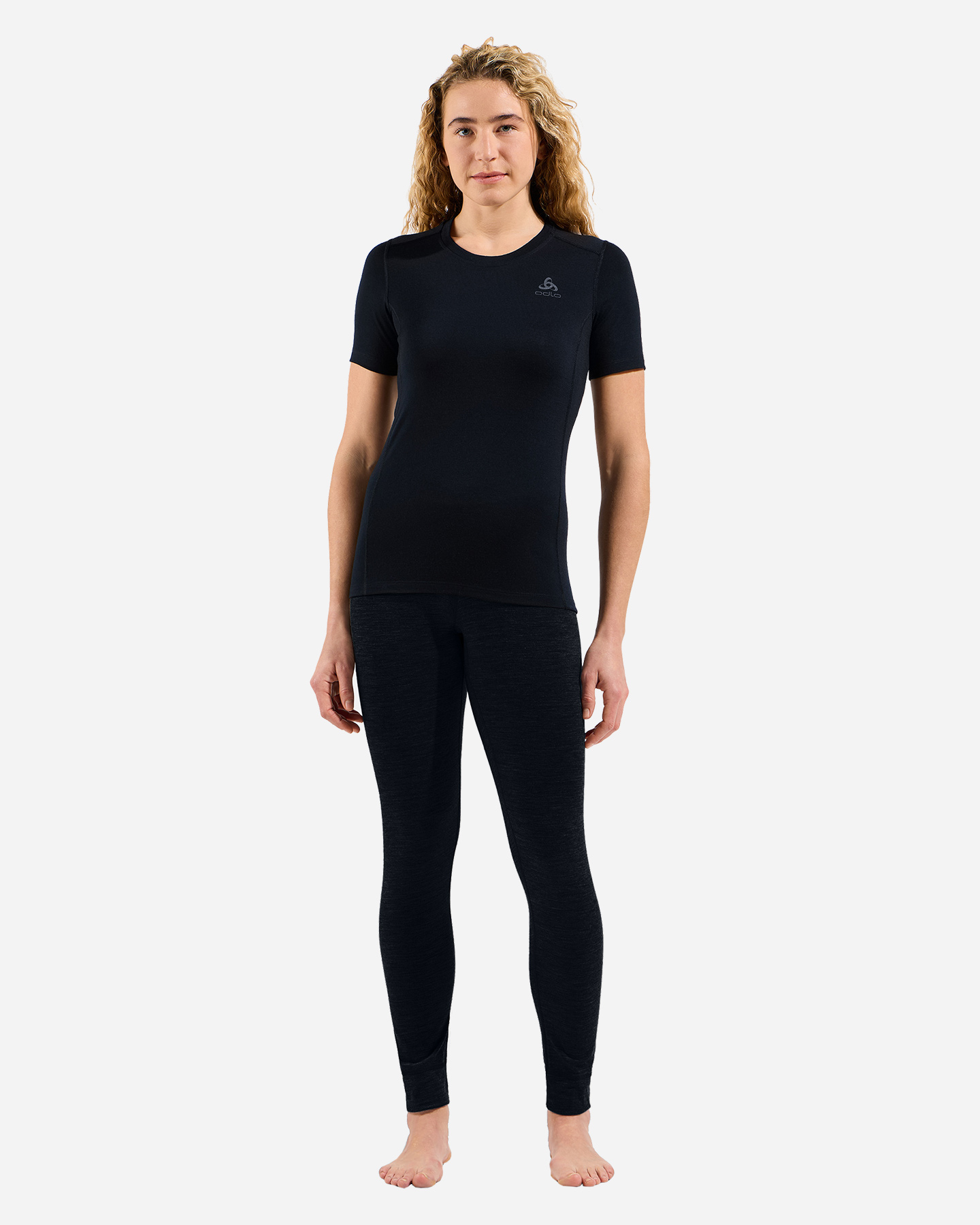 Maglia intimo tecnico ODLO MERINO 200 W - Nero - 4 | Cisalfa Sport