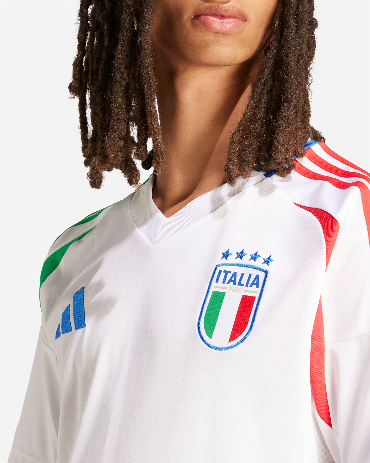 Maglia calcio ufficiale ADIDAS ITALIA FIGC AWAY M - Bianco - 5 | Cisalfa Sport