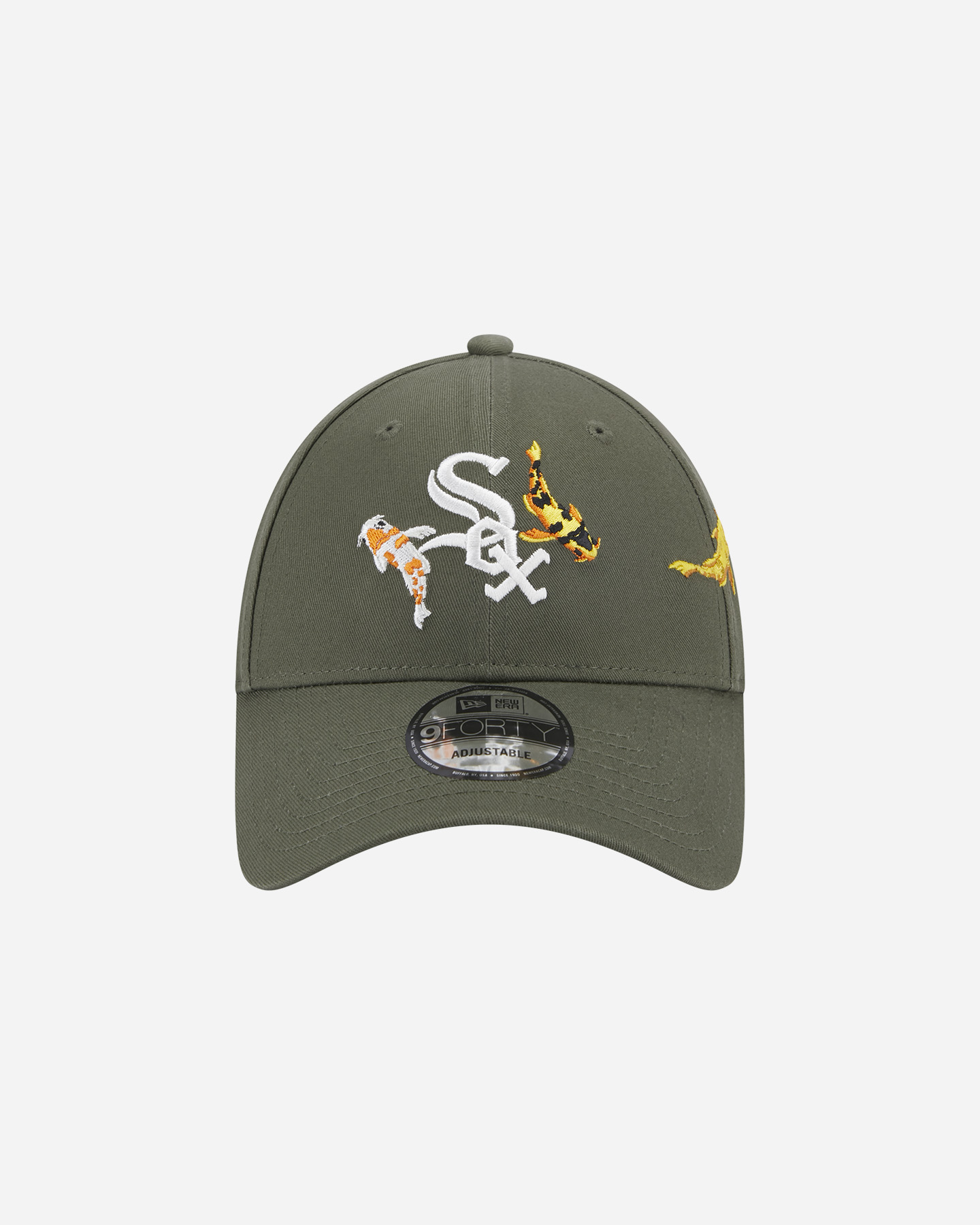 Cappellino NEW ERA 9FORTY MLB KOI FISH CHICAGO WHITESOX  - Verde - 1 | Cisalfa Sport