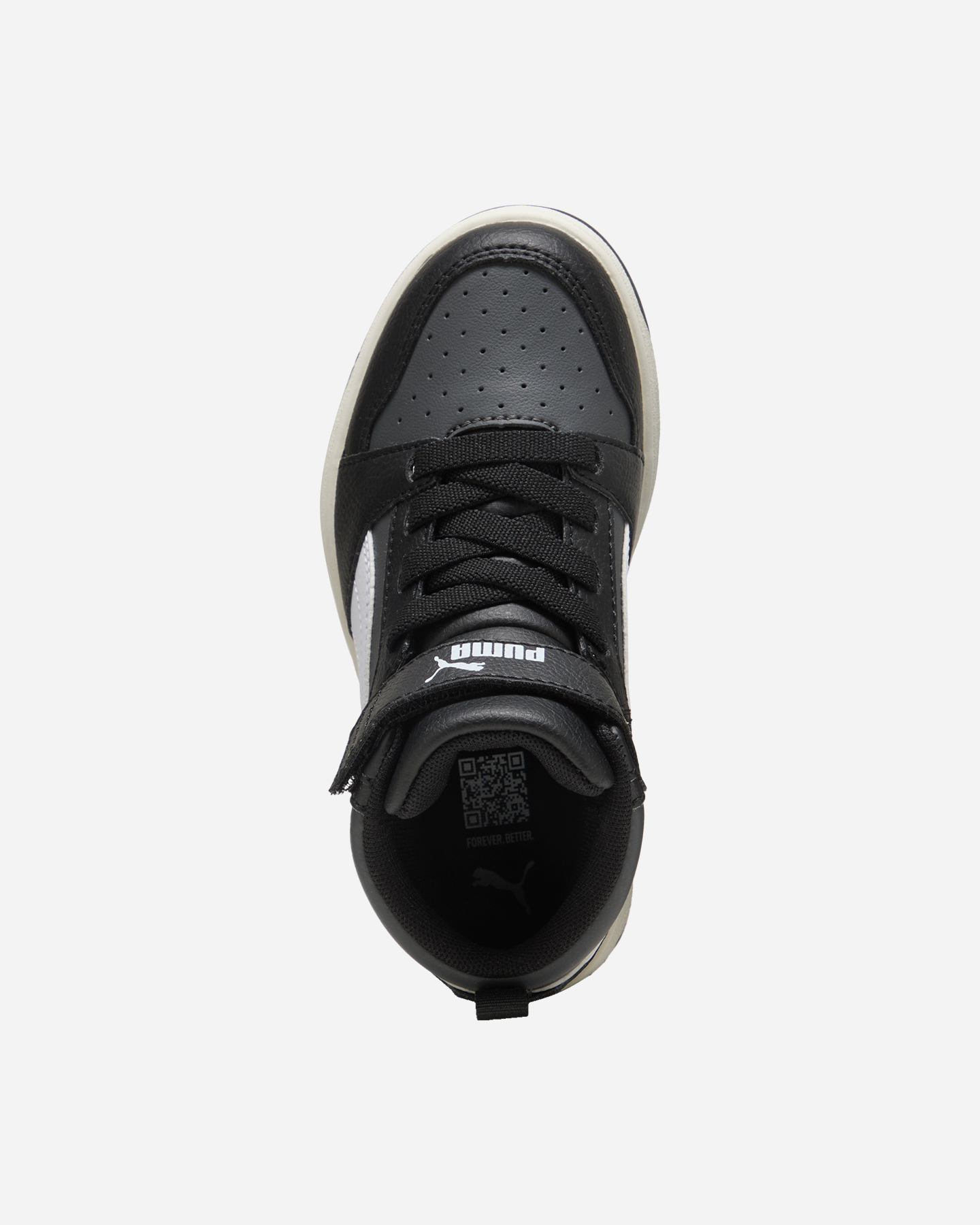 Scarpe sneakers PUMA REBOUND V6 MID PS JR - Grigio - 3 | Cisalfa Sport