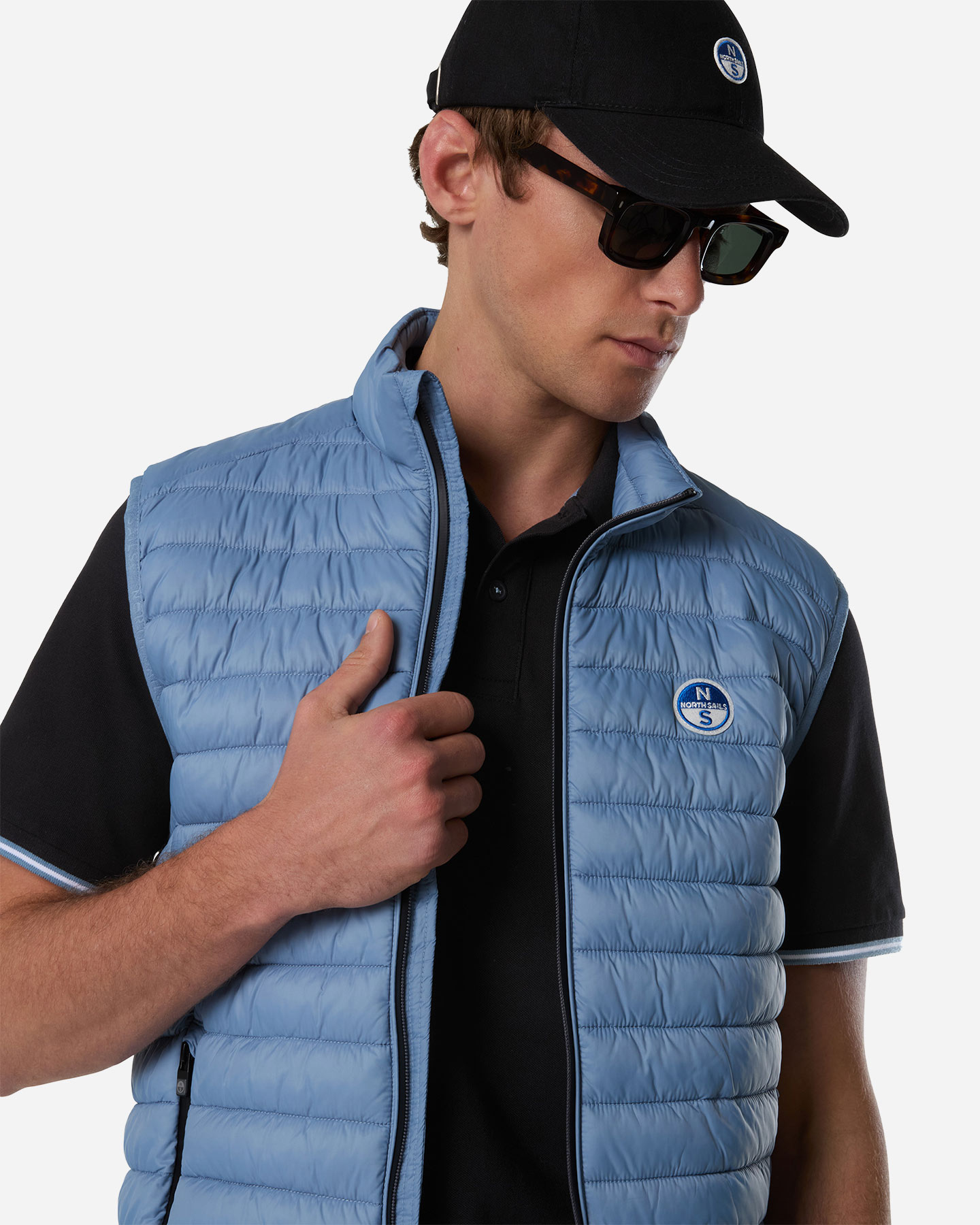 Gilet NORTH SAILS ZEPHIR ULTRALIGHT M - Azzurro - 4 | Cisalfa Sport