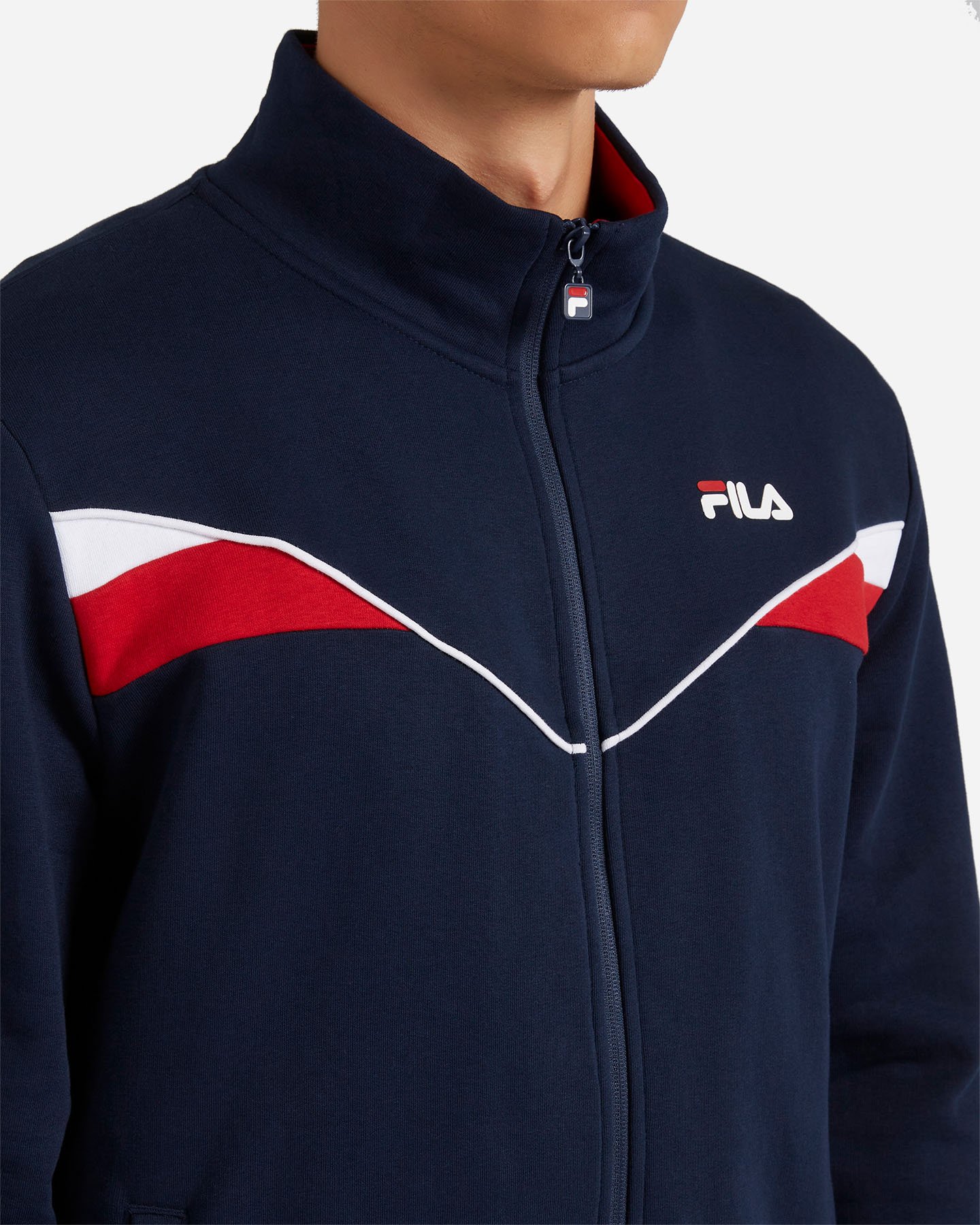 Tuta FILA SMALL LOGO M - Blu - 4 | Cisalfa Sport