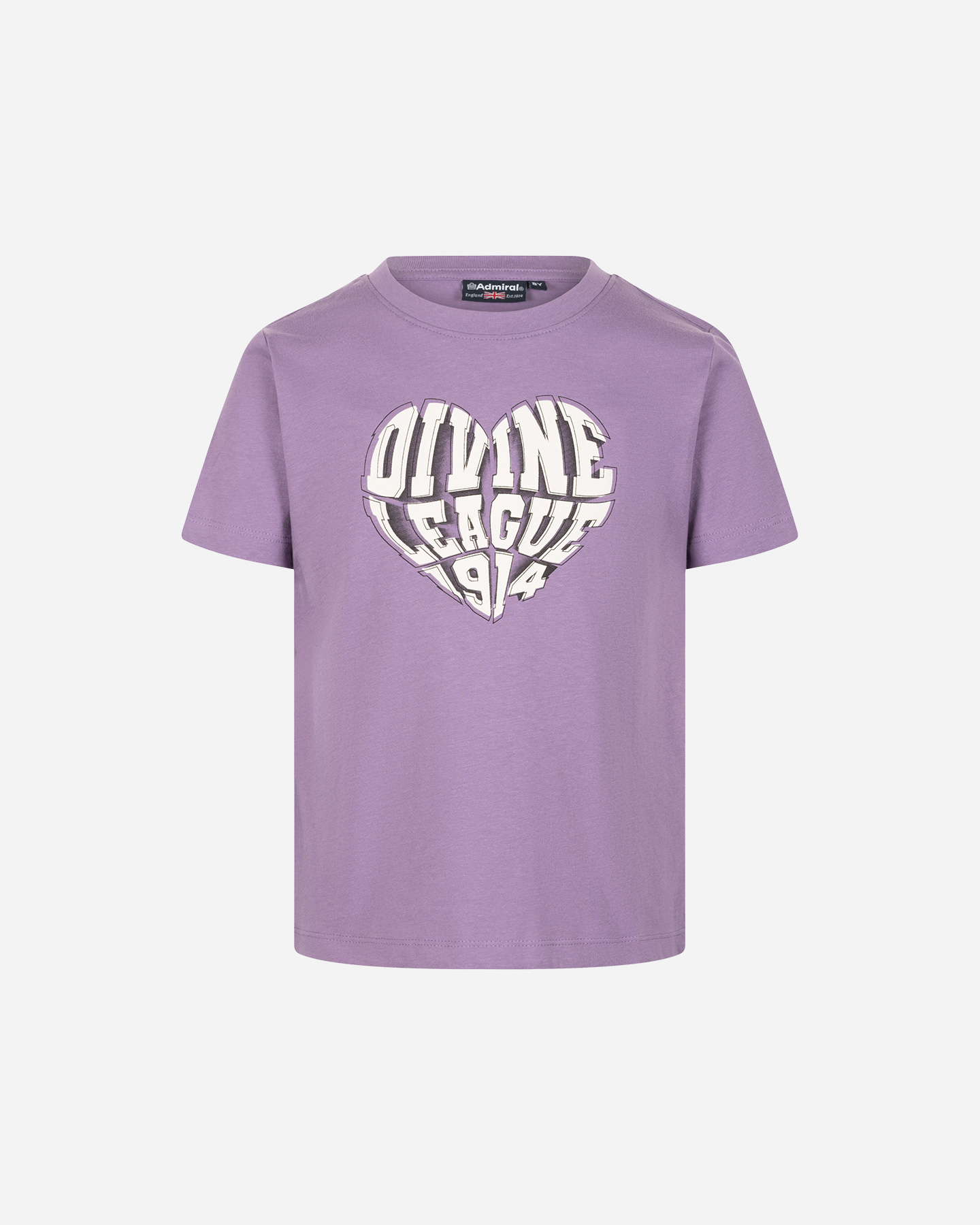 T-shirt ADMIRAL VARSITY JR - Viola - 0 | Cisalfa Sport