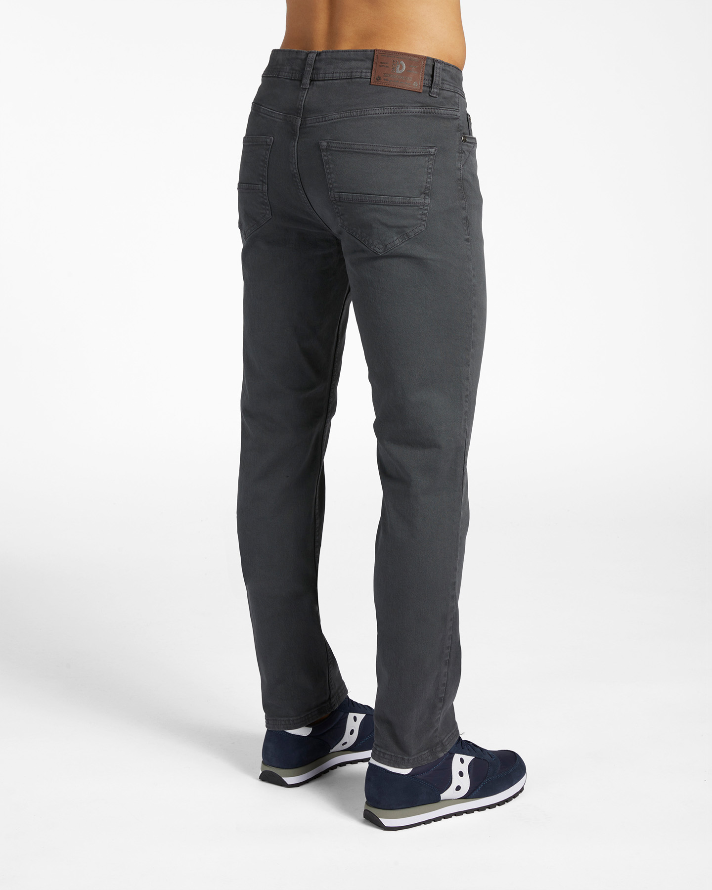 Pantalone DACK'S 5TS SLIM TWILL M - Grigio - 1 | Cisalfa Sport