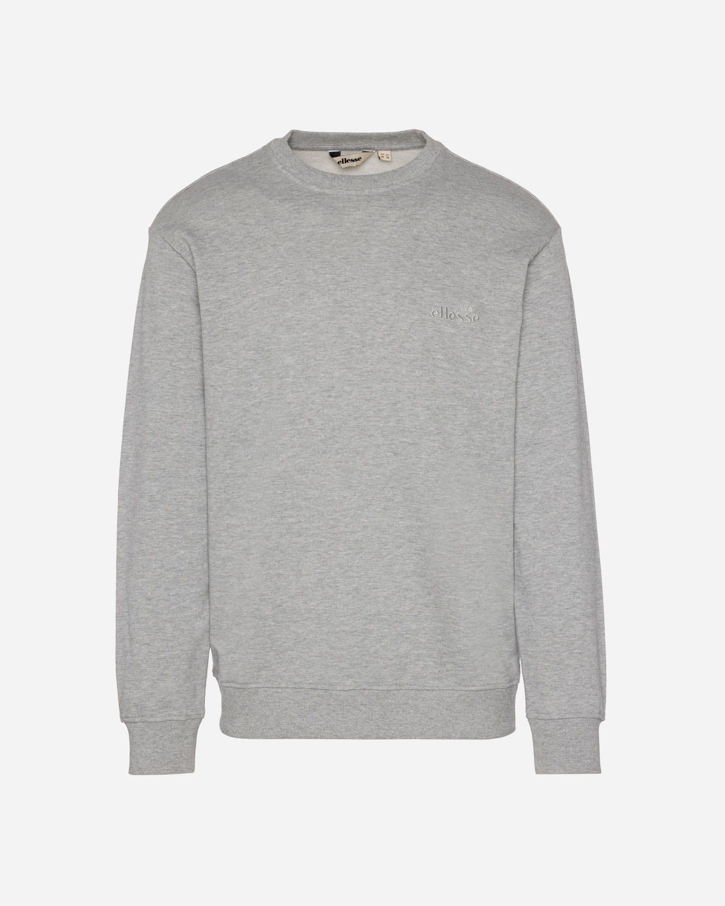 Felpa ELLESSE TERRY SMALL LOGO M - Grigio - 0 | Cisalfa Sport