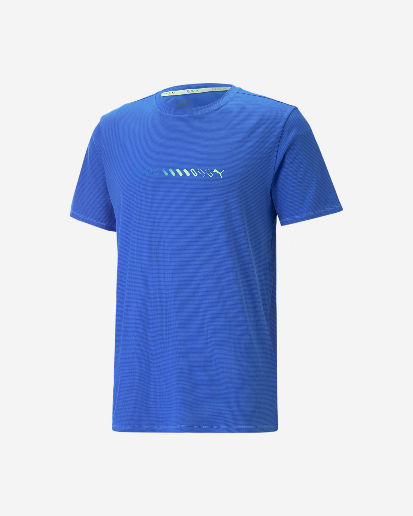 T-shirt running PUMA FAVORITE LOGO M - Blu - 0 | Cisalfa Sport