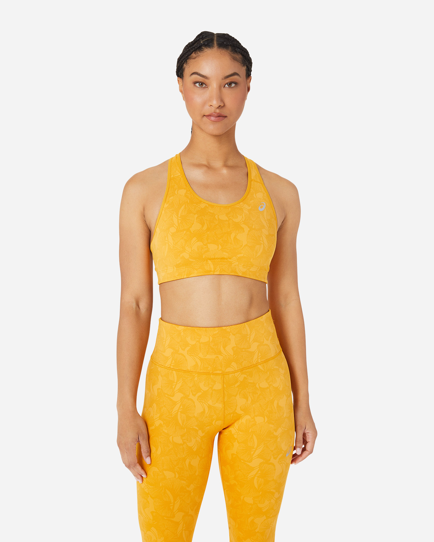 Reggiseno ASICS JAQUARD KOYO AOP W - Giallo - 0 | Cisalfa Sport