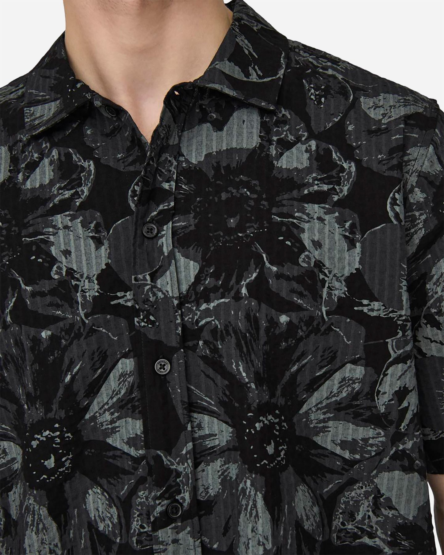 Camicia ONLY & SONS NICOLAI SEERSUCKER M - Rosa - 5 | Cisalfa Sport