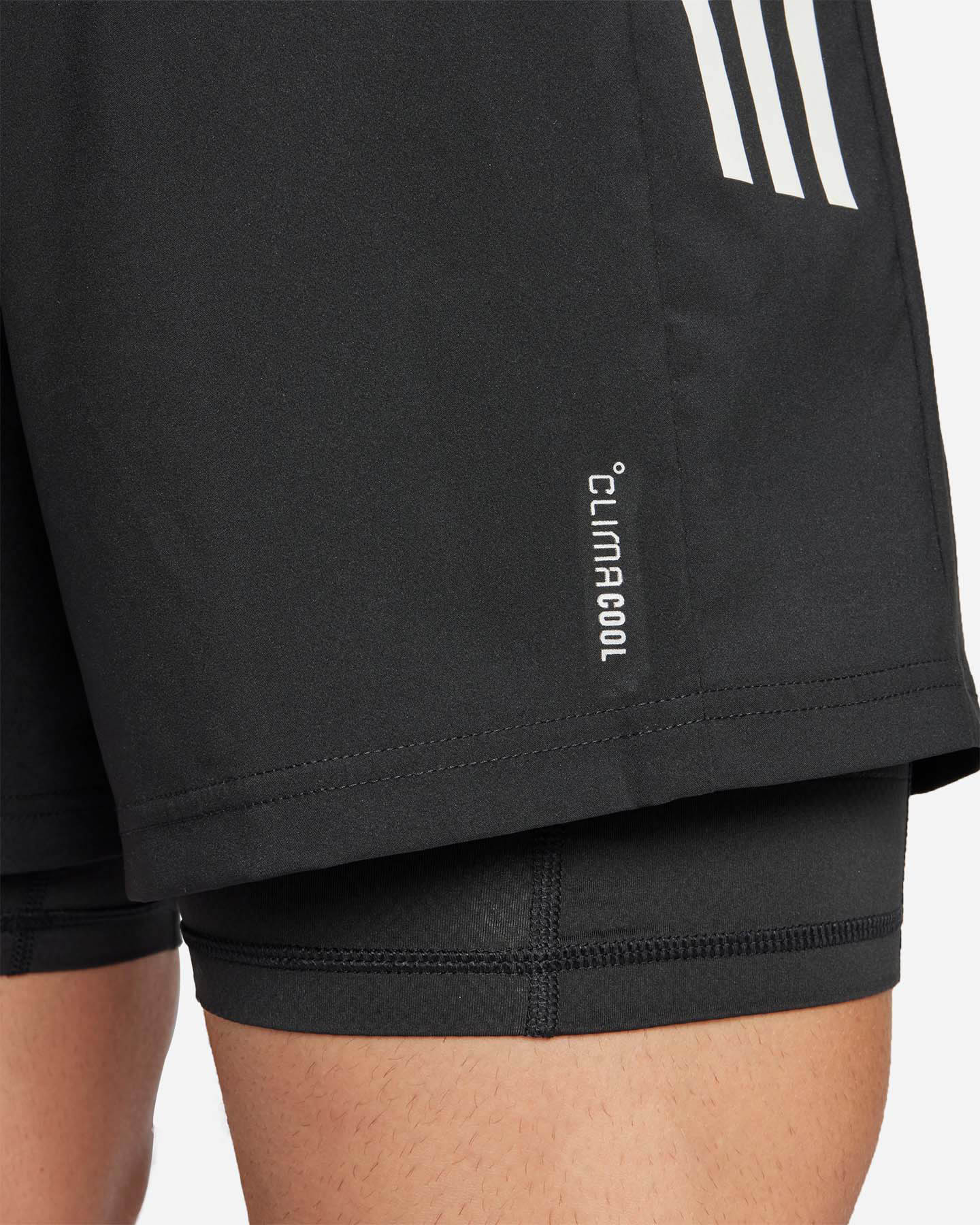 Short running ADIDAS OTR B S 2in1 M M - Nero - 4 | Cisalfa Sport