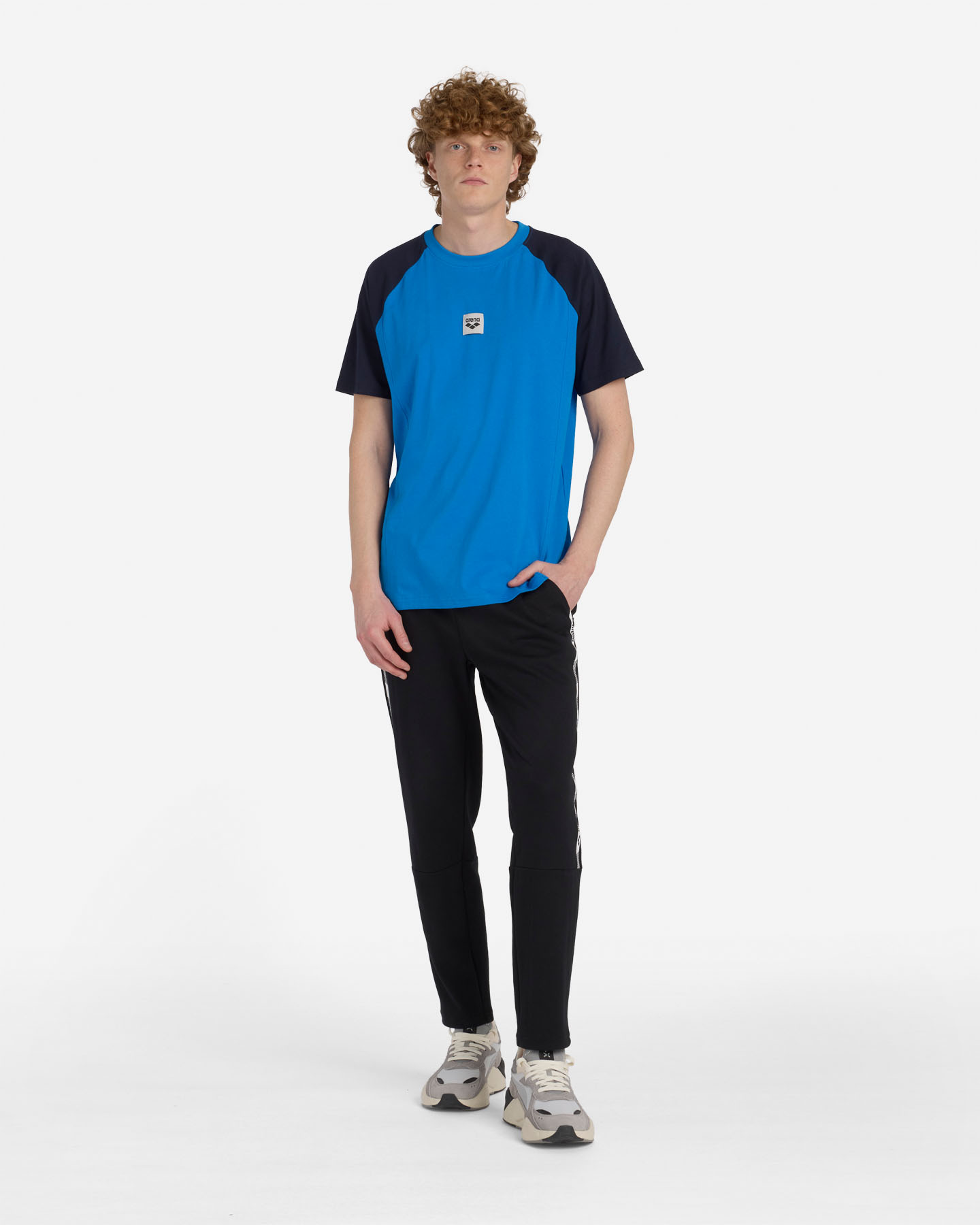 T-shirt ARENA ATHLETIC ESSENTIAL M - Blu royal - 2 | Cisalfa Sport