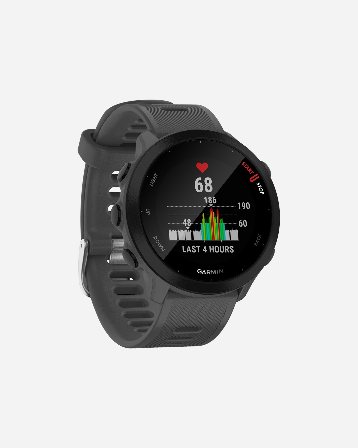 Orologio multifunzione GARMIN FORERUNNER 55  - Grigio - 1 | Cisalfa Sport