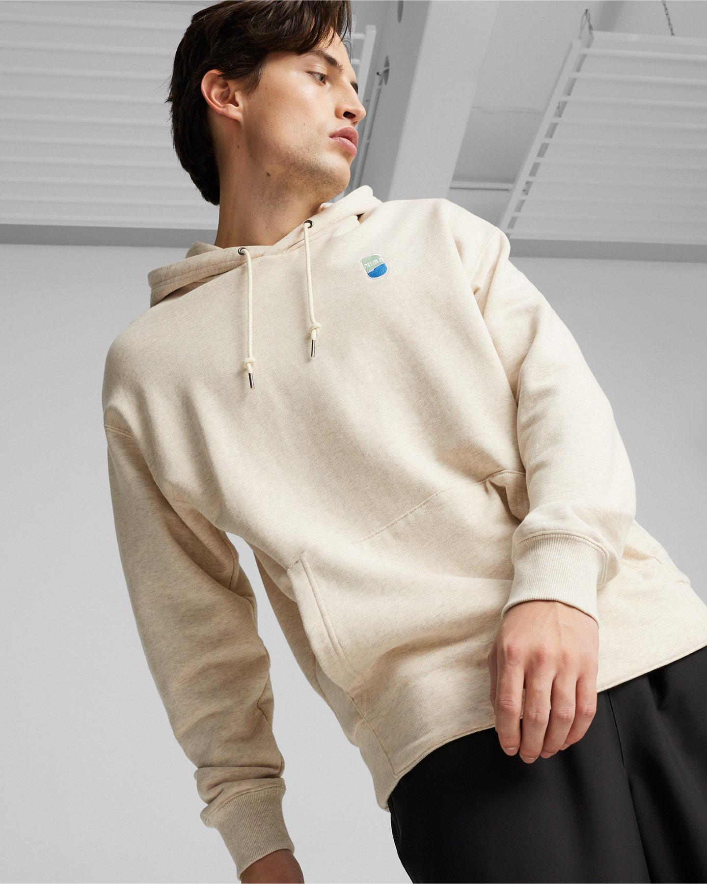 Felpa PUMA DOWNTOWN 180 M - Beige - 2 | Cisalfa Sport