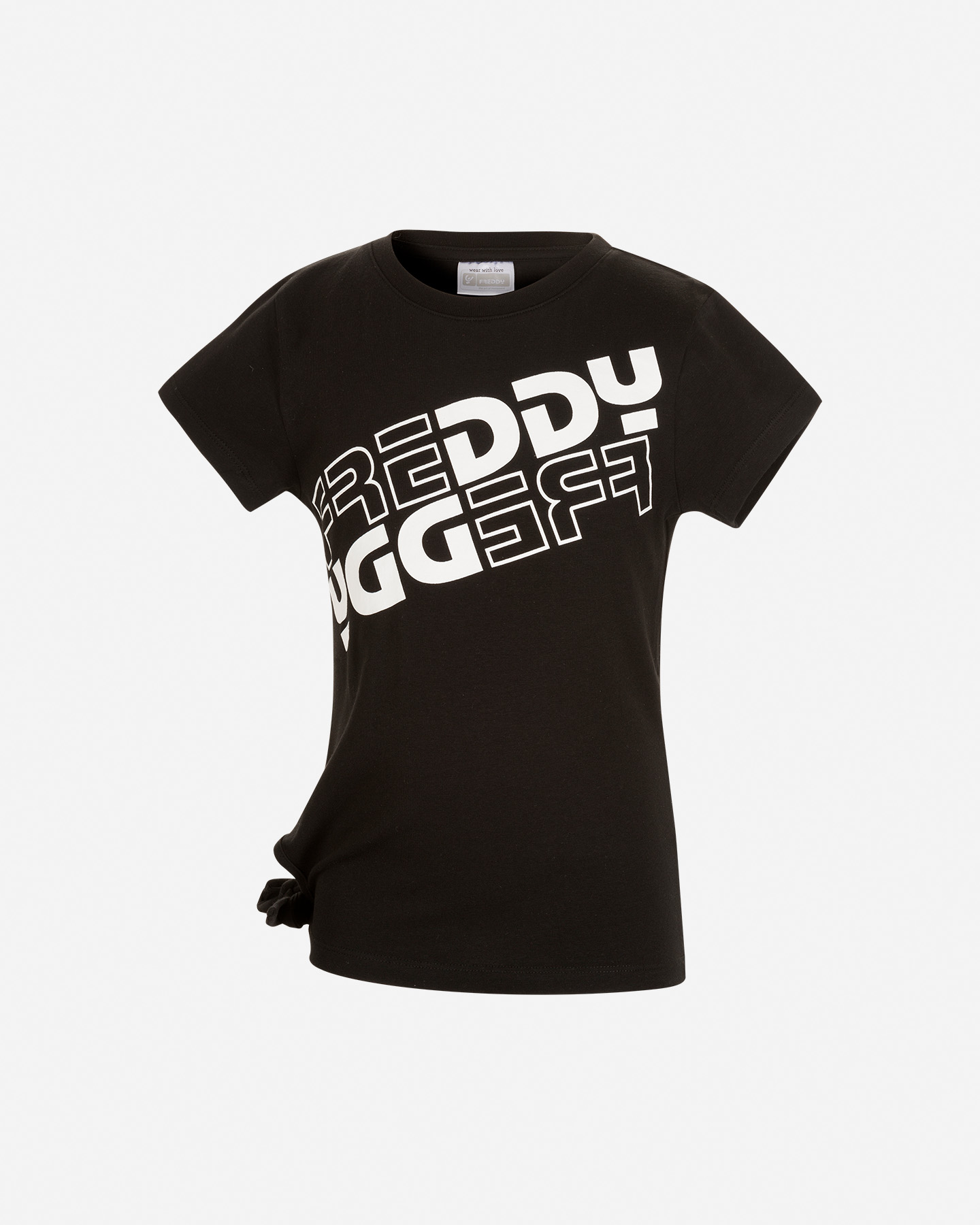 T-shirt FREDDY KNOT LATERAL JR - Nero - 0 | Cisalfa Sport