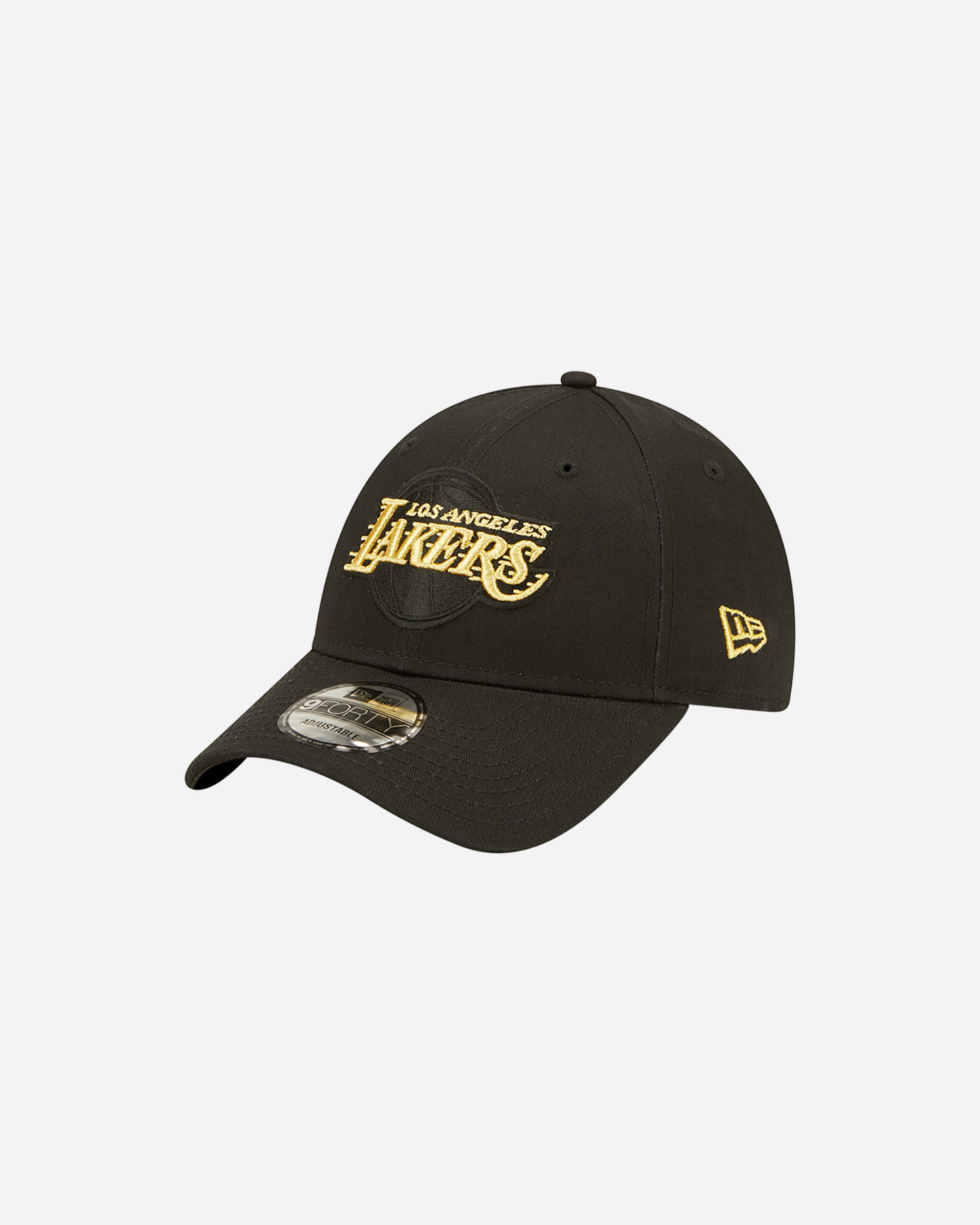 Cappellino NEW ERA 940 METALLIC LOS ANGELES LAKERS  - Nero - 0 | Cisalfa Sport