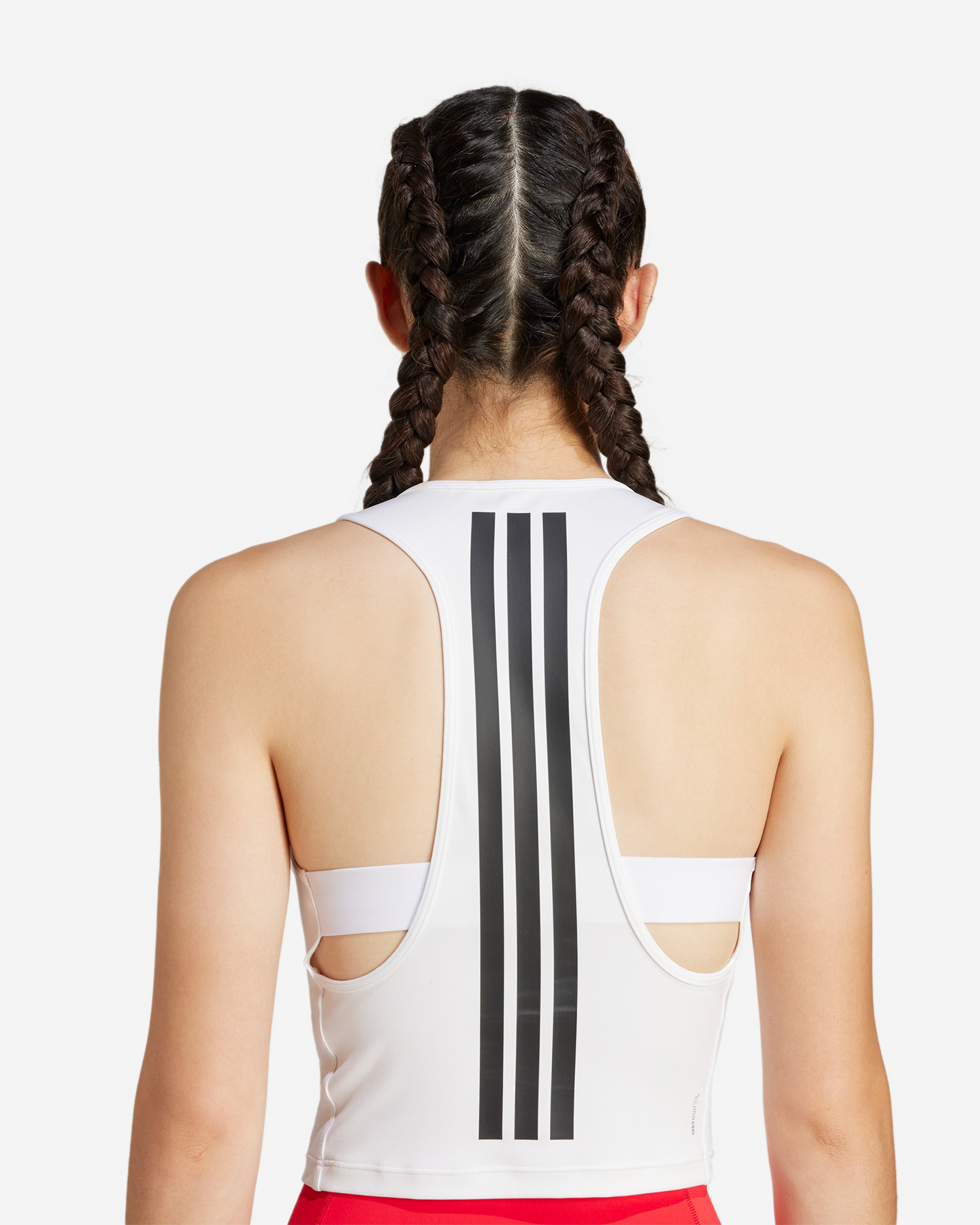 Canotta training ADIDAS SMALL LOGO W - Bianco - 5 | Cisalfa Sport