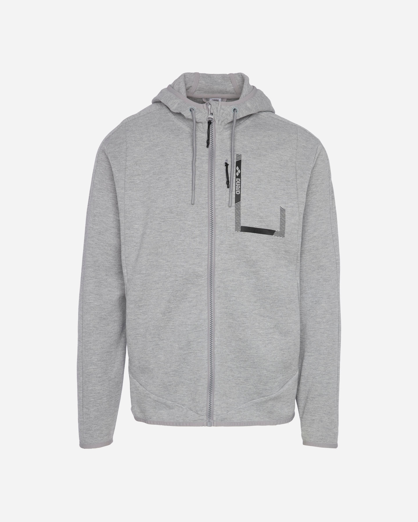 Felpa ARENA EVOLVING ATHLETIC M - Grigio - 0 | Cisalfa Sport